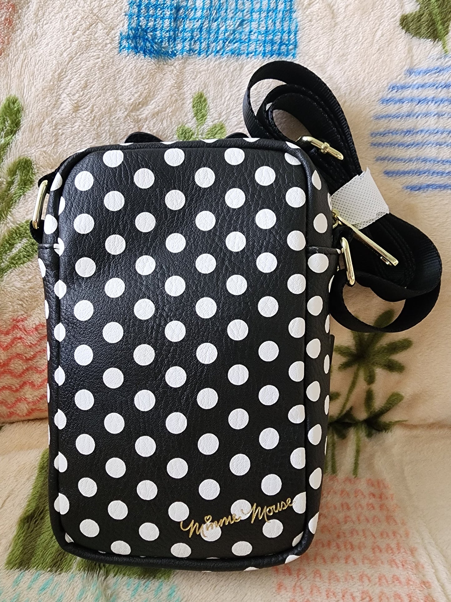 Disney Minnie Mouse Polka Dots Crossbody Bag