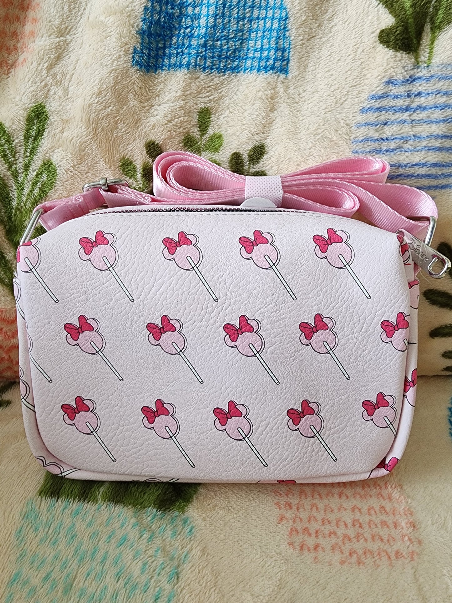 Disney Minnie Mouse Sucker Crossbody Bag