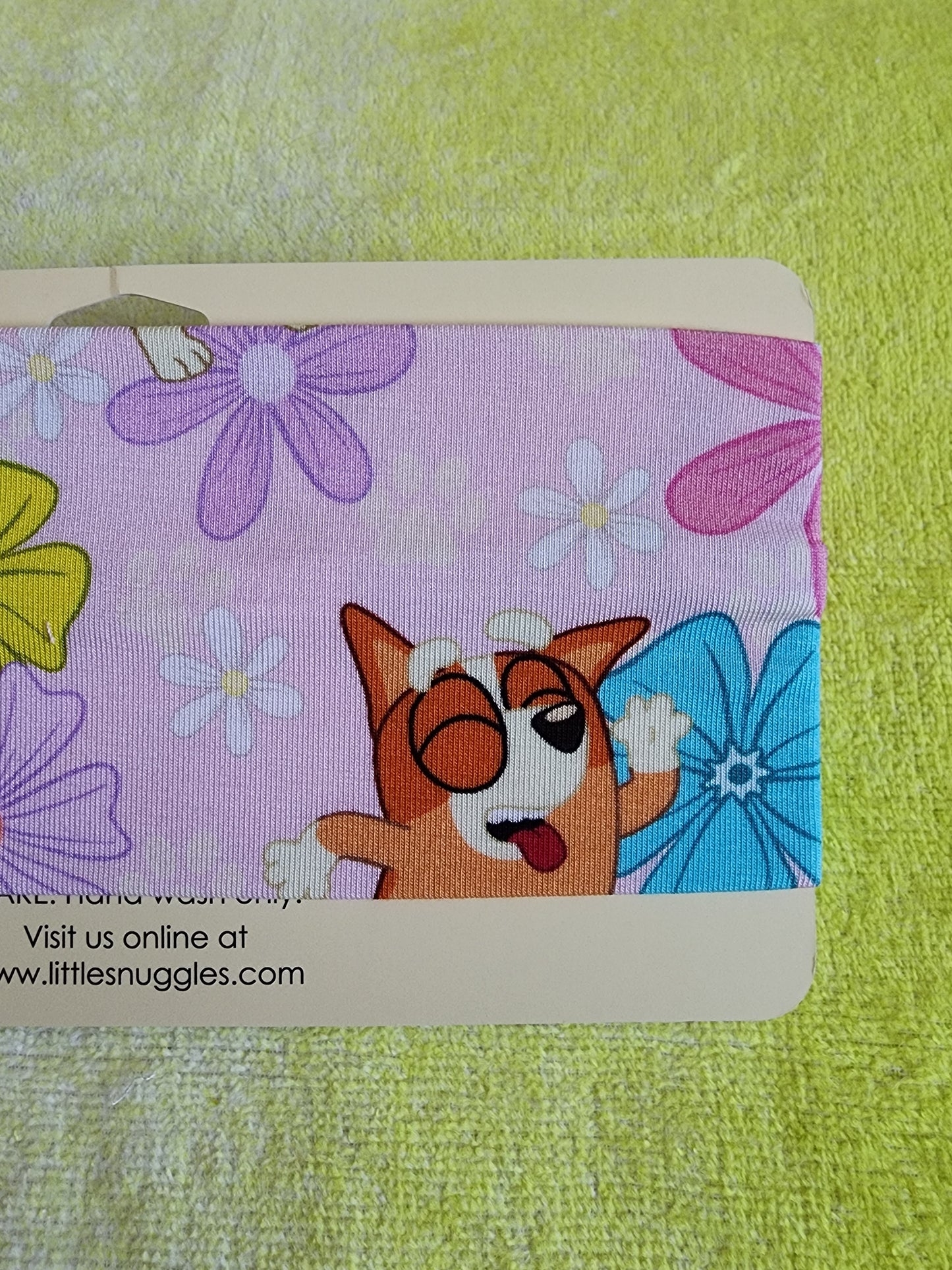 Bluey and Bingo Blossom Baby/Girls Bamboo Headband