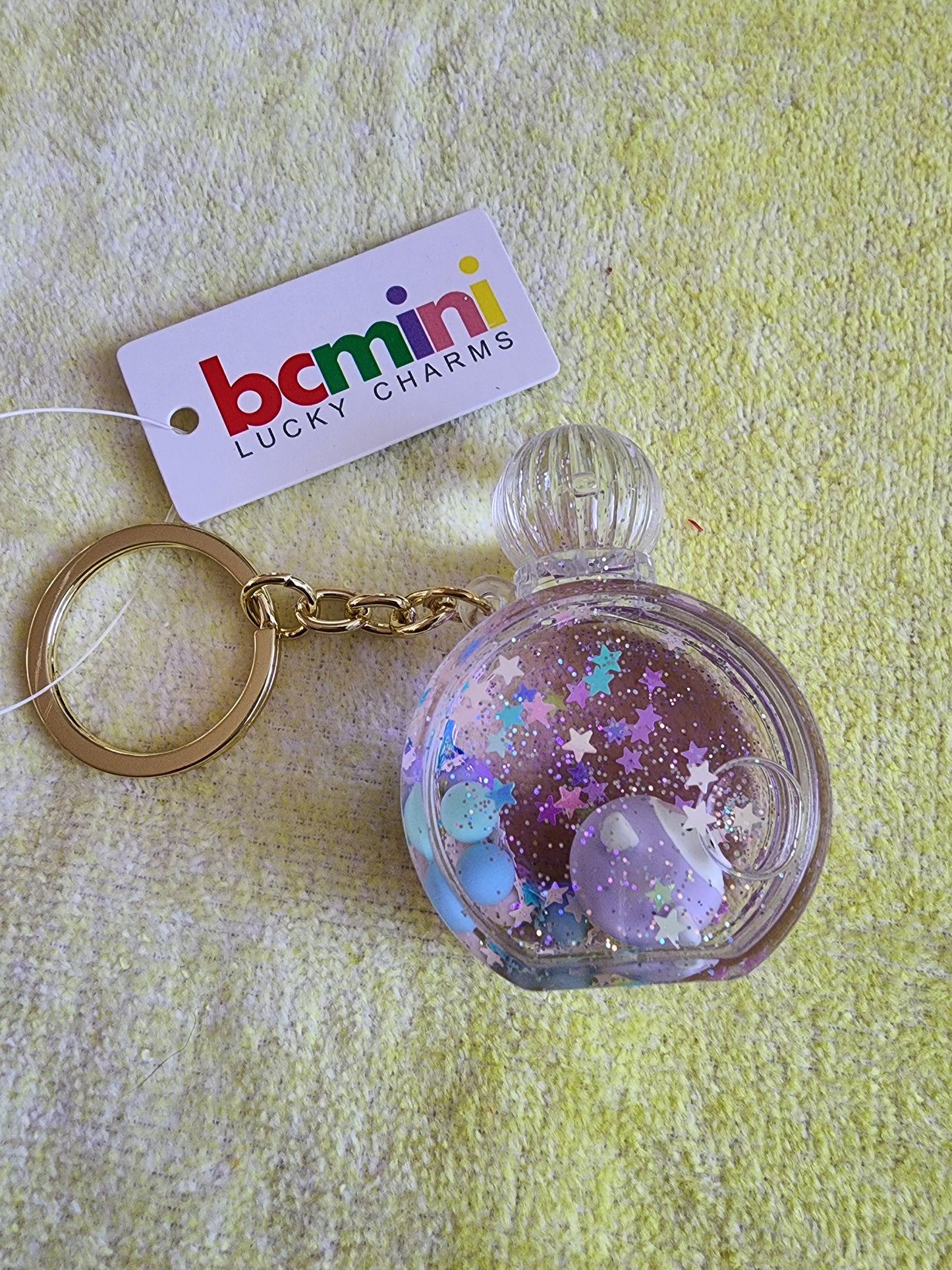 Lucky Charm Floating Keychain