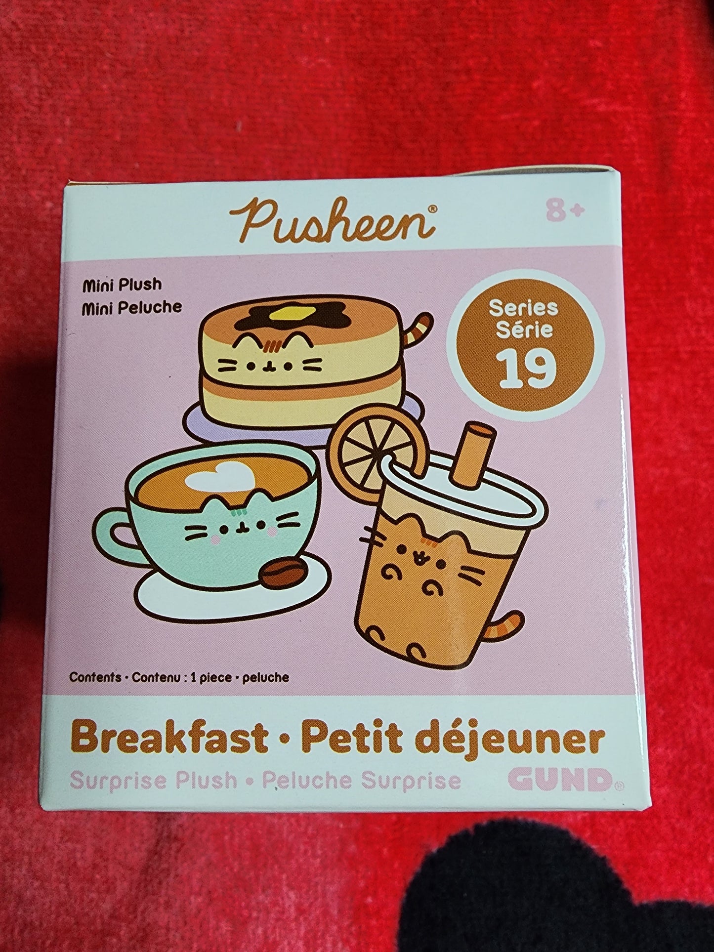 Pusheen Cat as Breakfast Plush Mystery Box Keychain