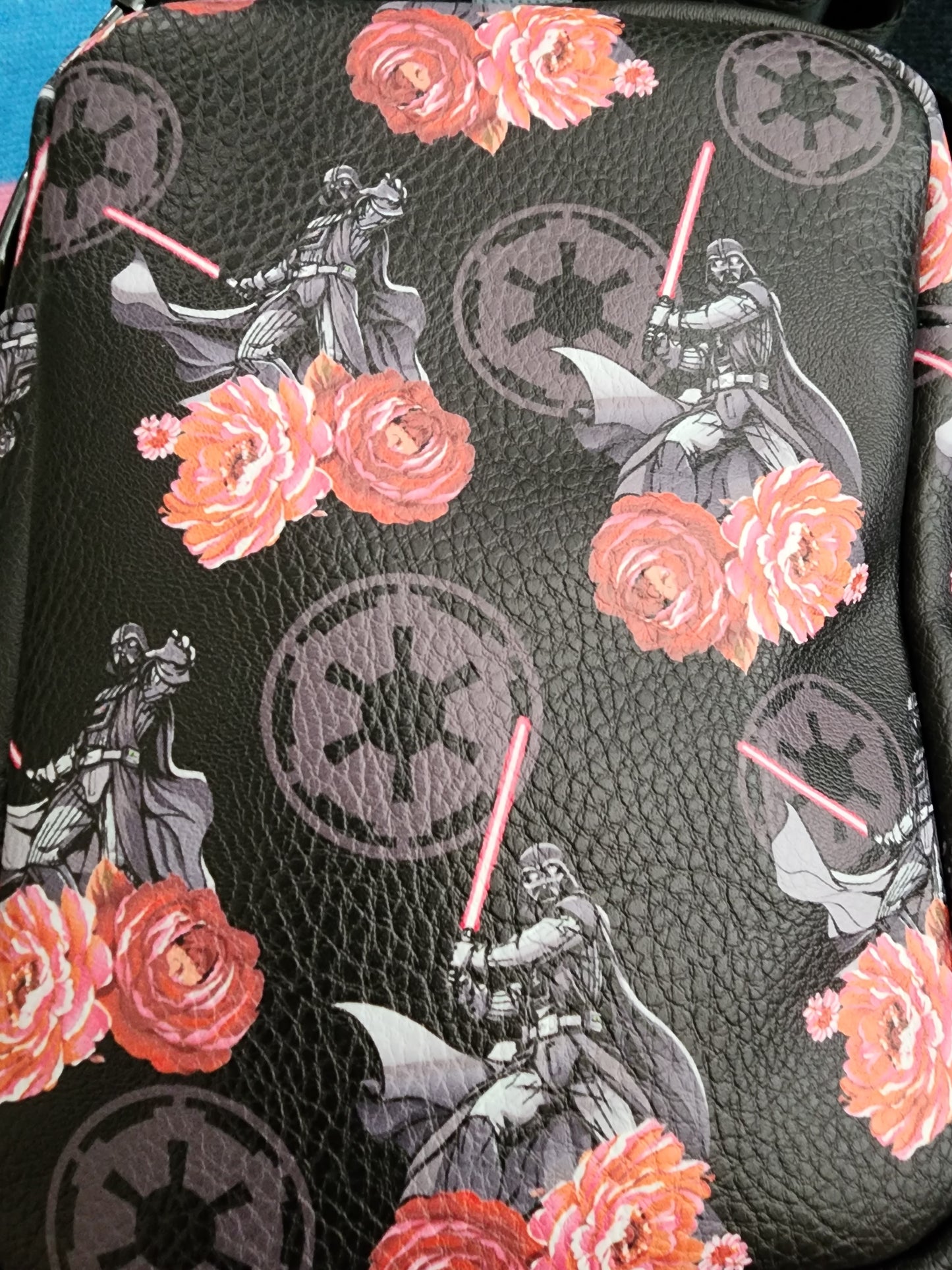 Star Wars Darth Vader Floral Crossbody Bag