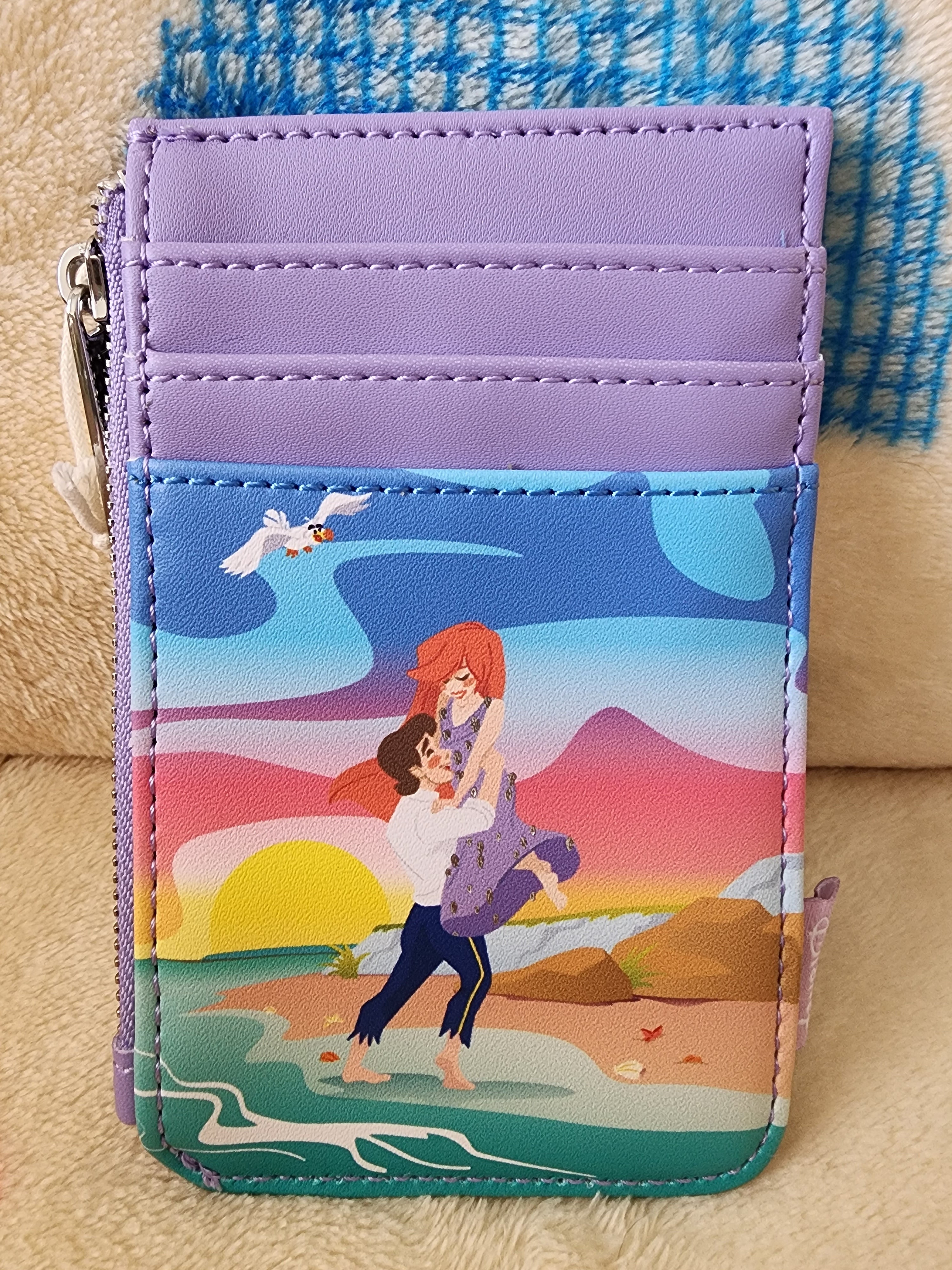 Little top mermaid Loungefly and card holder