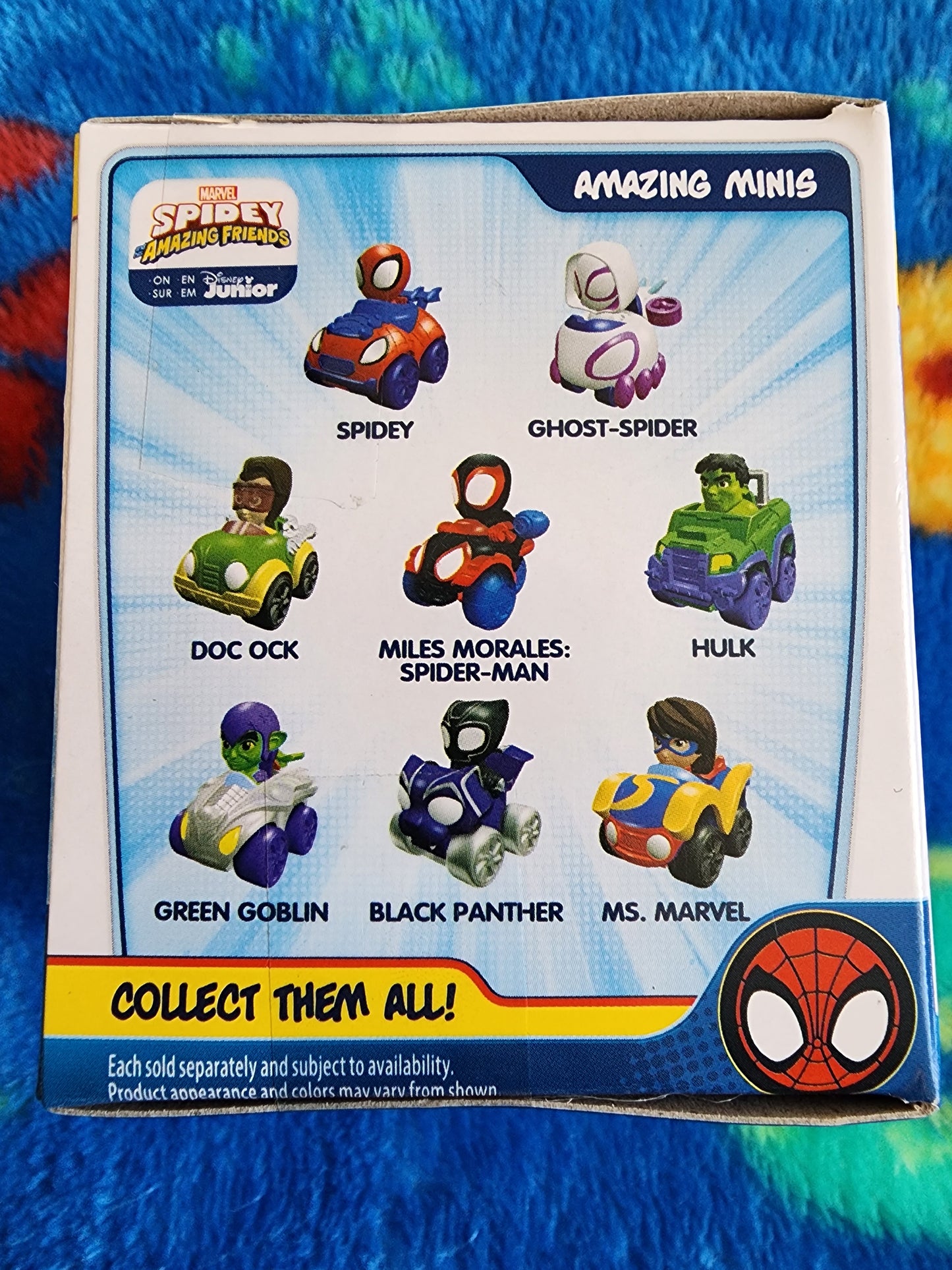 Spiderman and Friends Mystery Cars