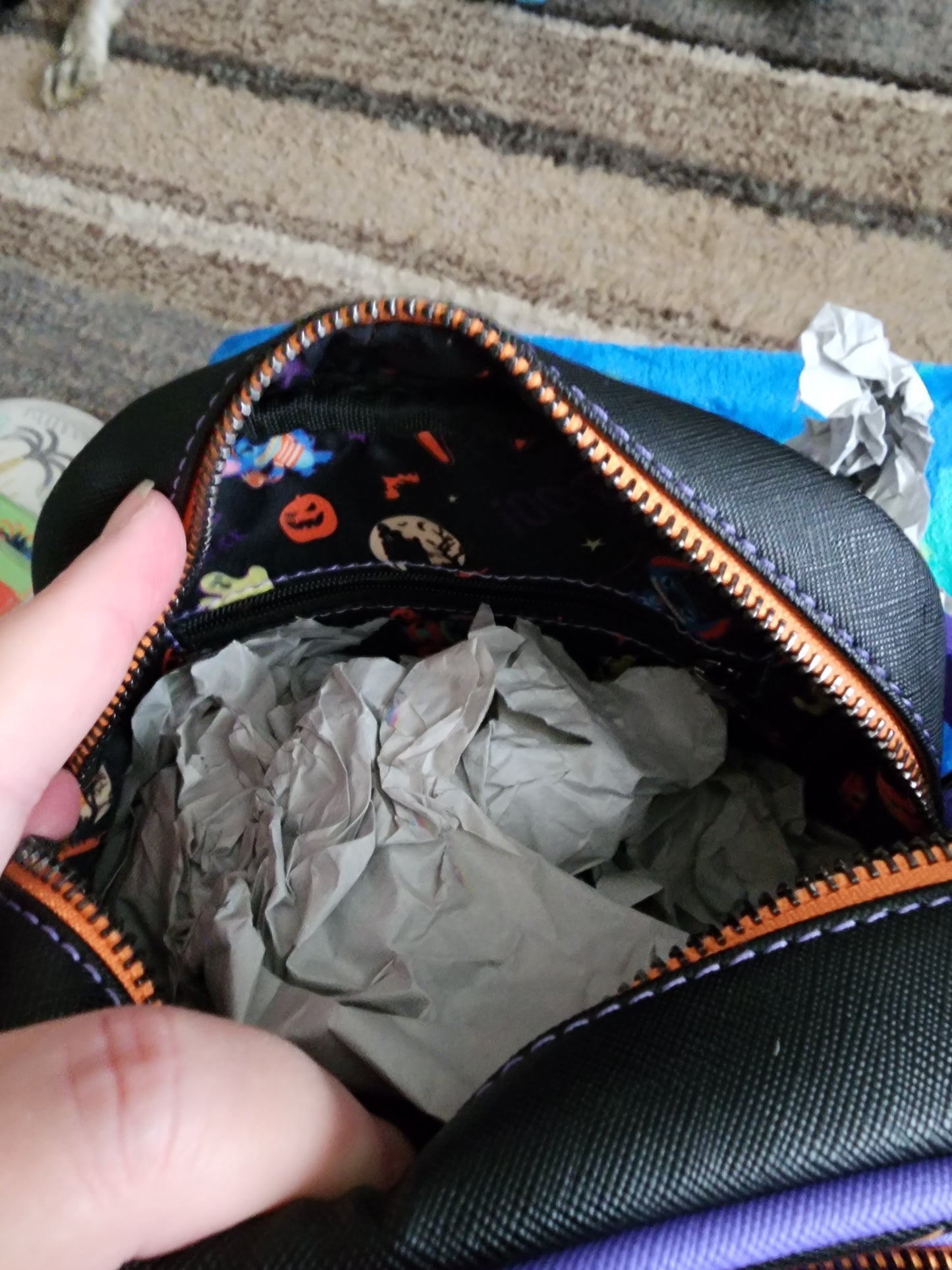 Loungefly Disney Stitch as a Witch Halloween Crossbody Bag