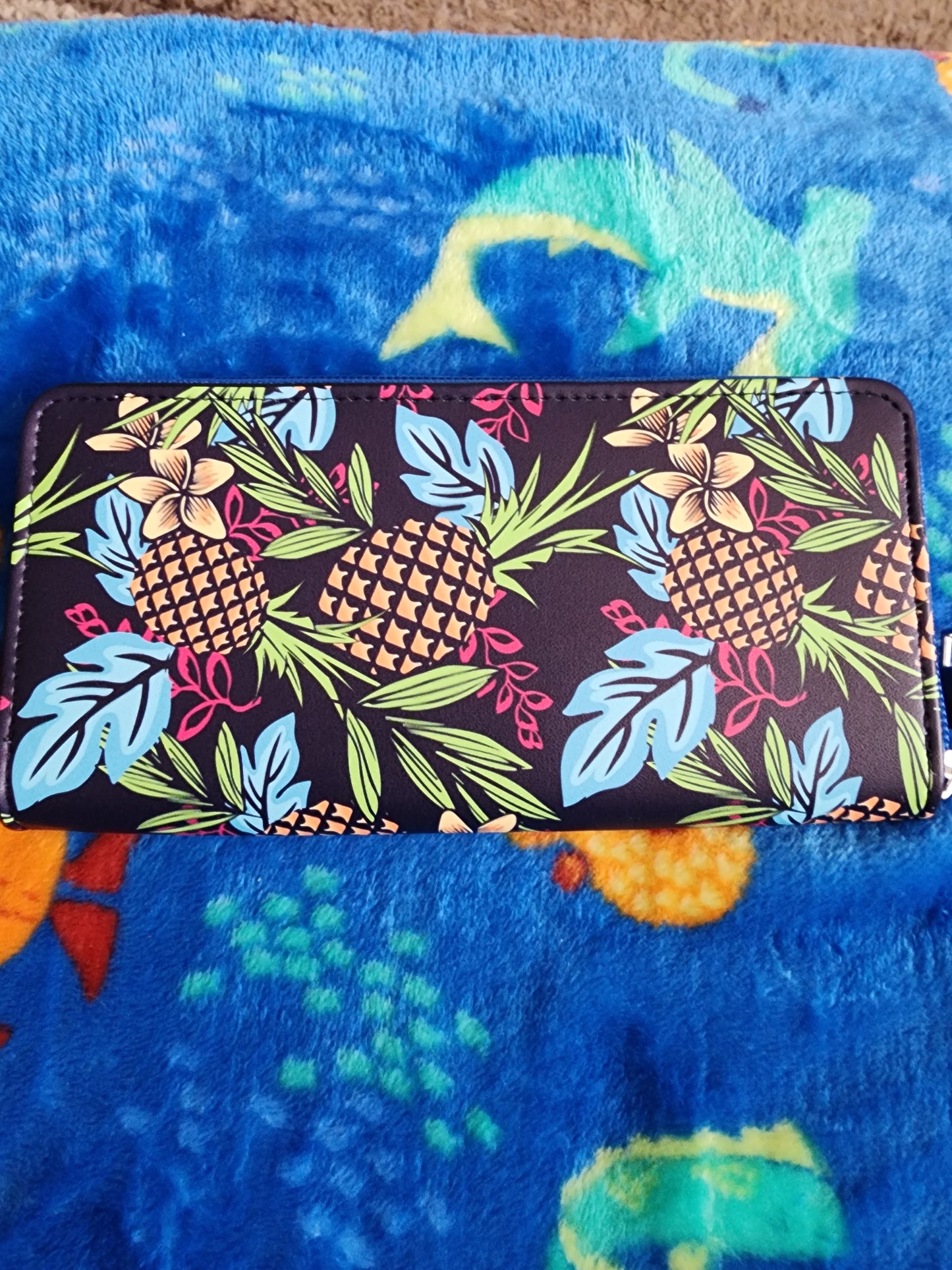Loungefly Disney Stitch Tropical Pineapple Wallet