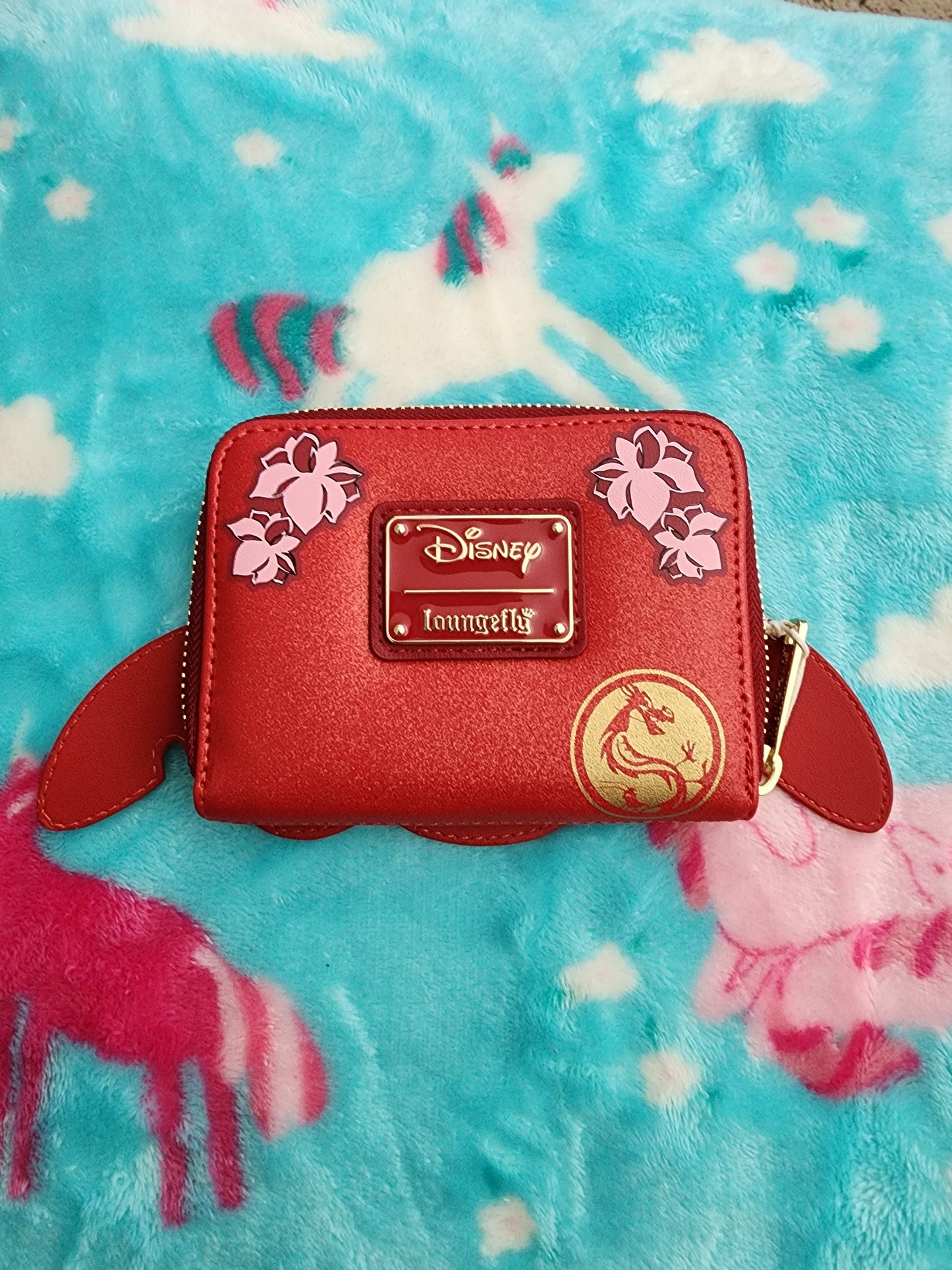Loungefly Disney Mushu and Cricket Wallet