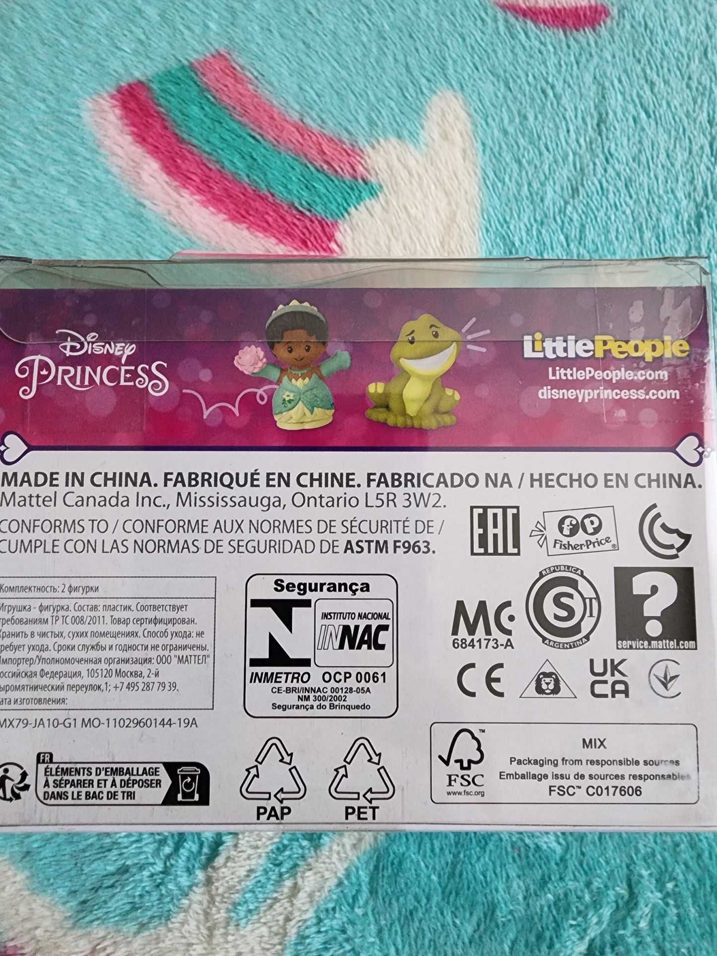 Fisher Price Disney Little People Princess and Sidekick Figures