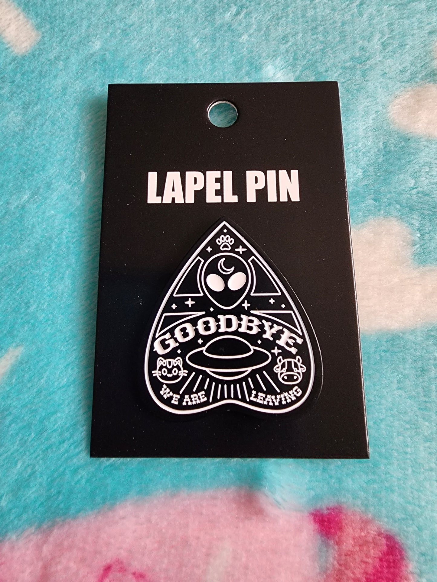 Alien Goodbye Ouija Pin