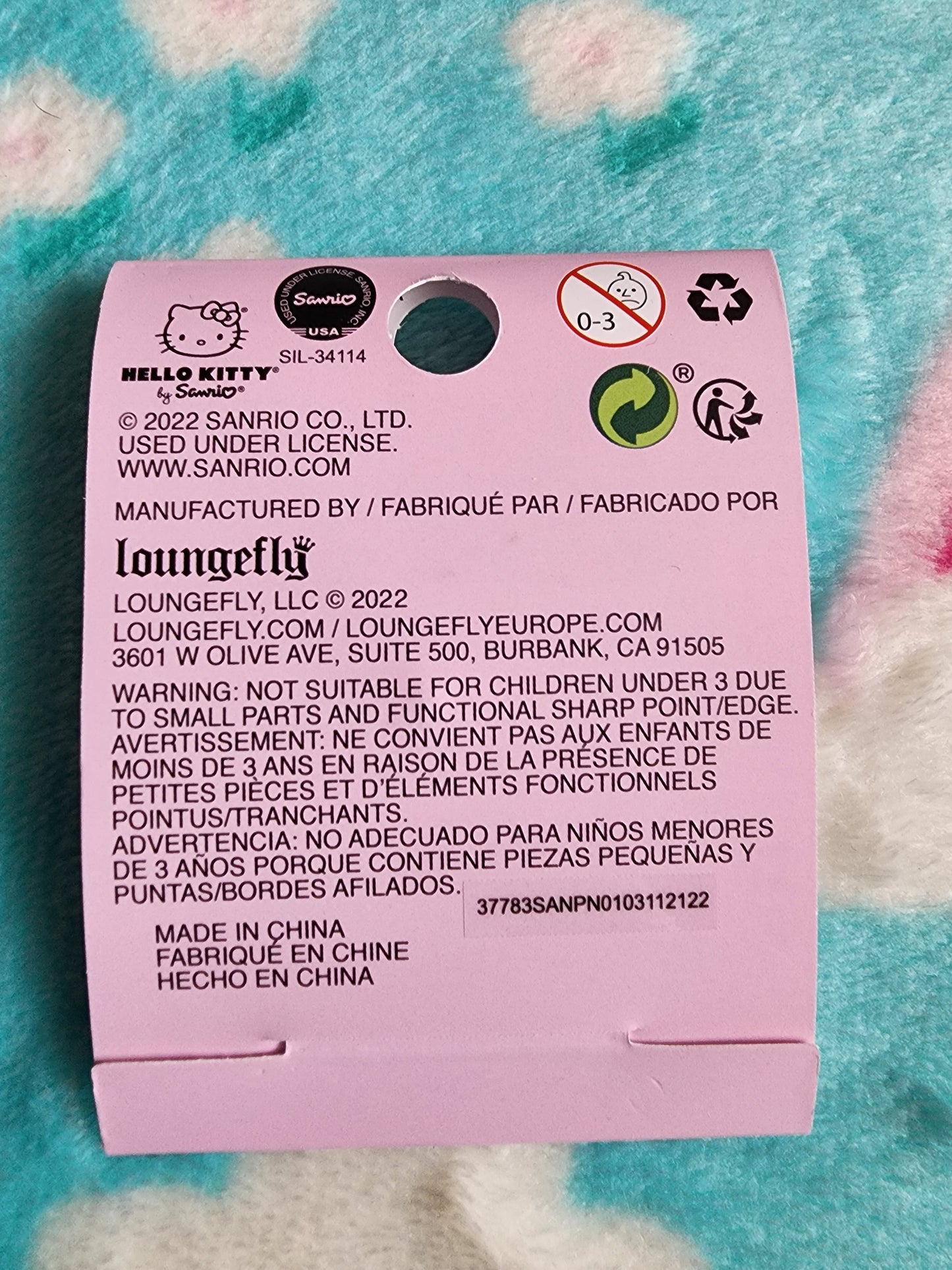 Loungefly Hello Kitty as Sushi Pin