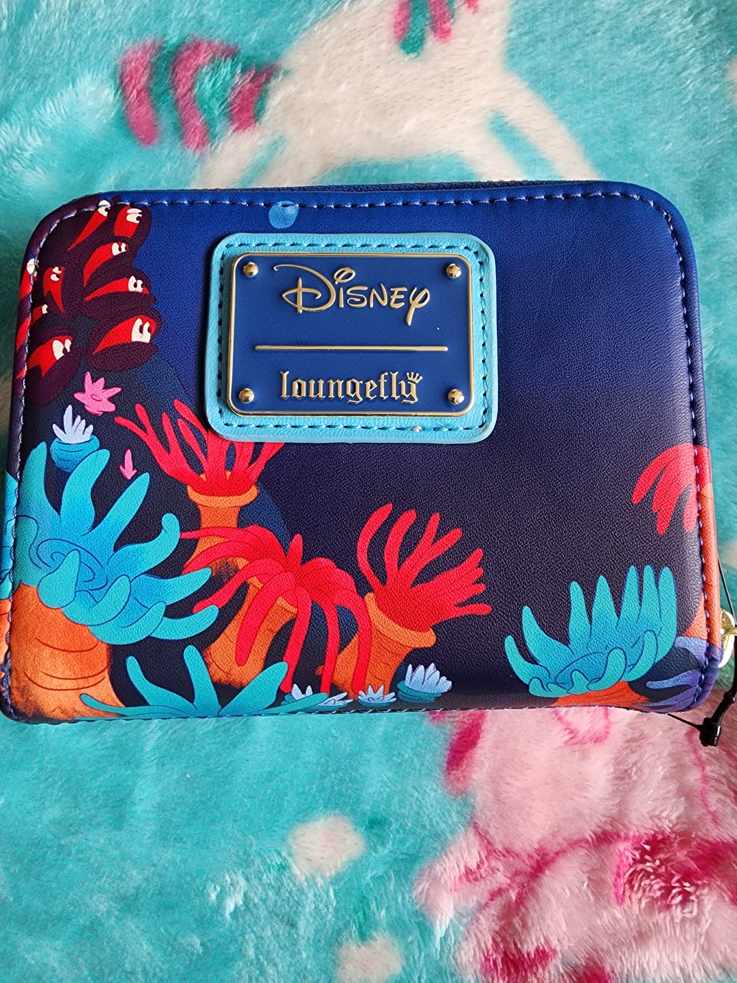 Loungefly Disney Donkey Pinocchio Coral Wallet