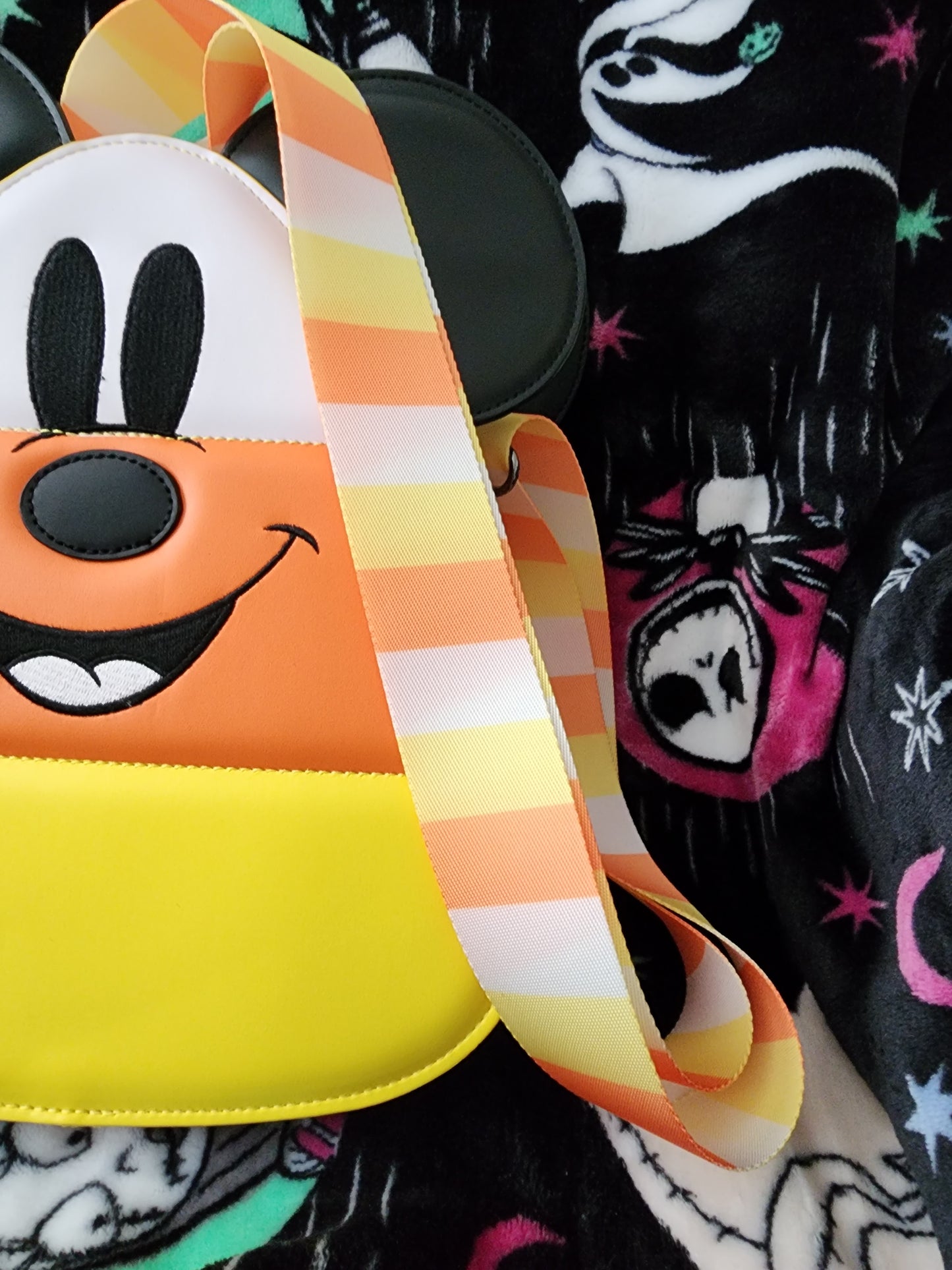Loungefly Disney Minnie Mouse Candy Corn Crossbody Bag