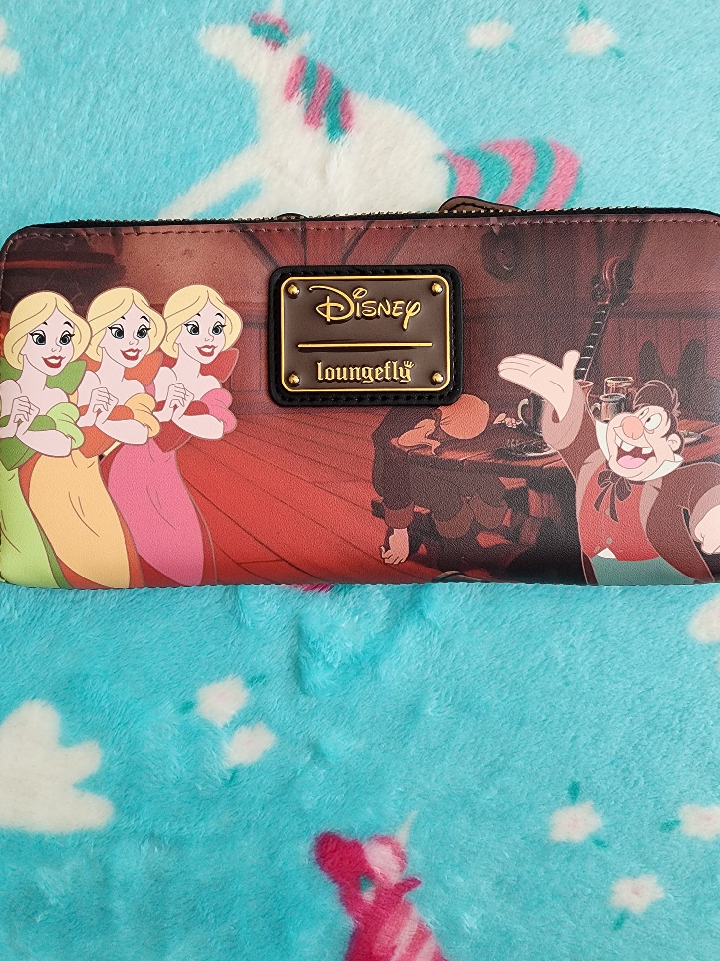Loungefly Disney Beauty and the Beast Gaston and Belle Wallet