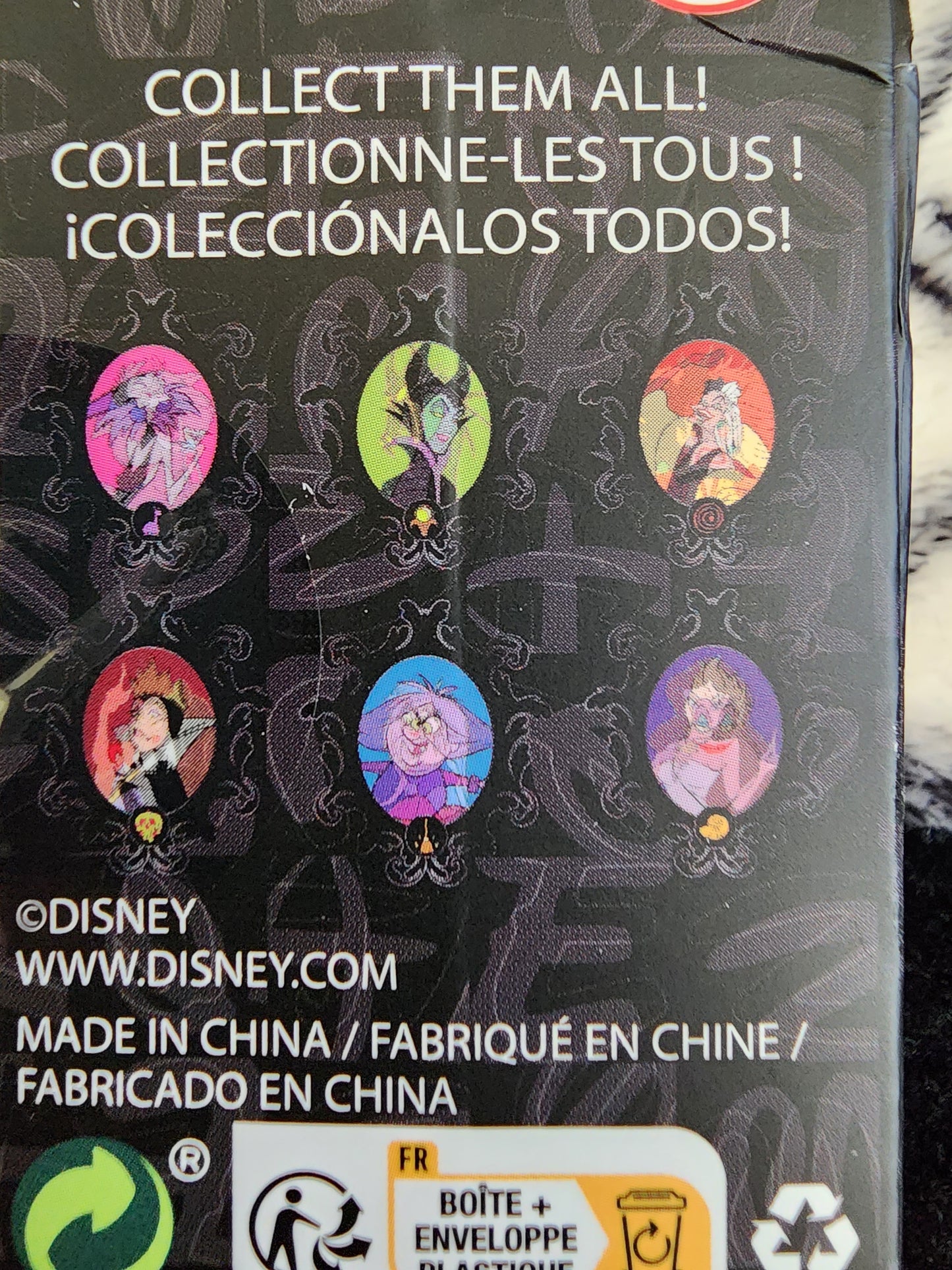 Loungefly Disney Holographic Villain Portrait Mystery Pins