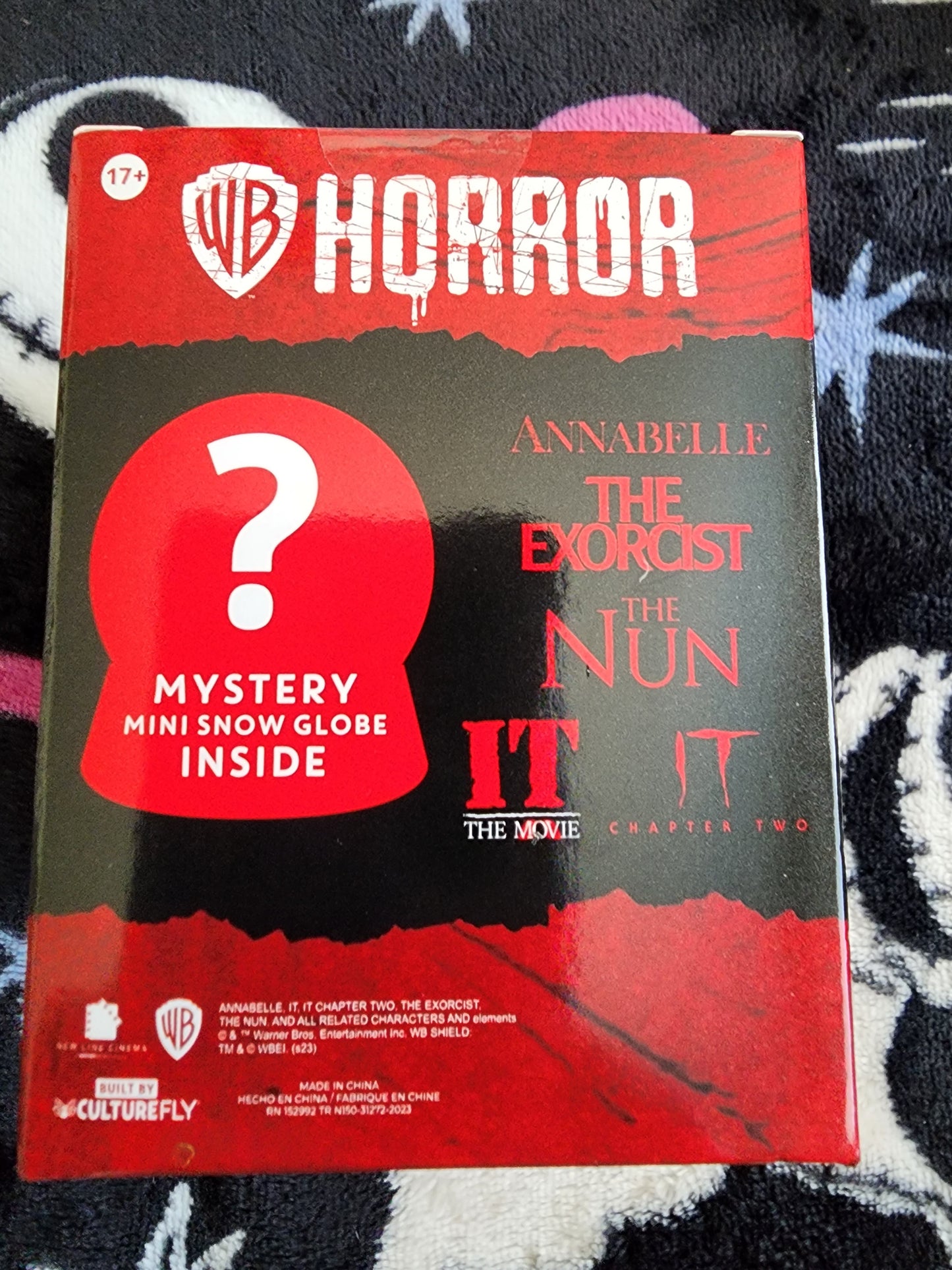 Horror Movie Icons Mystery Snow Globes