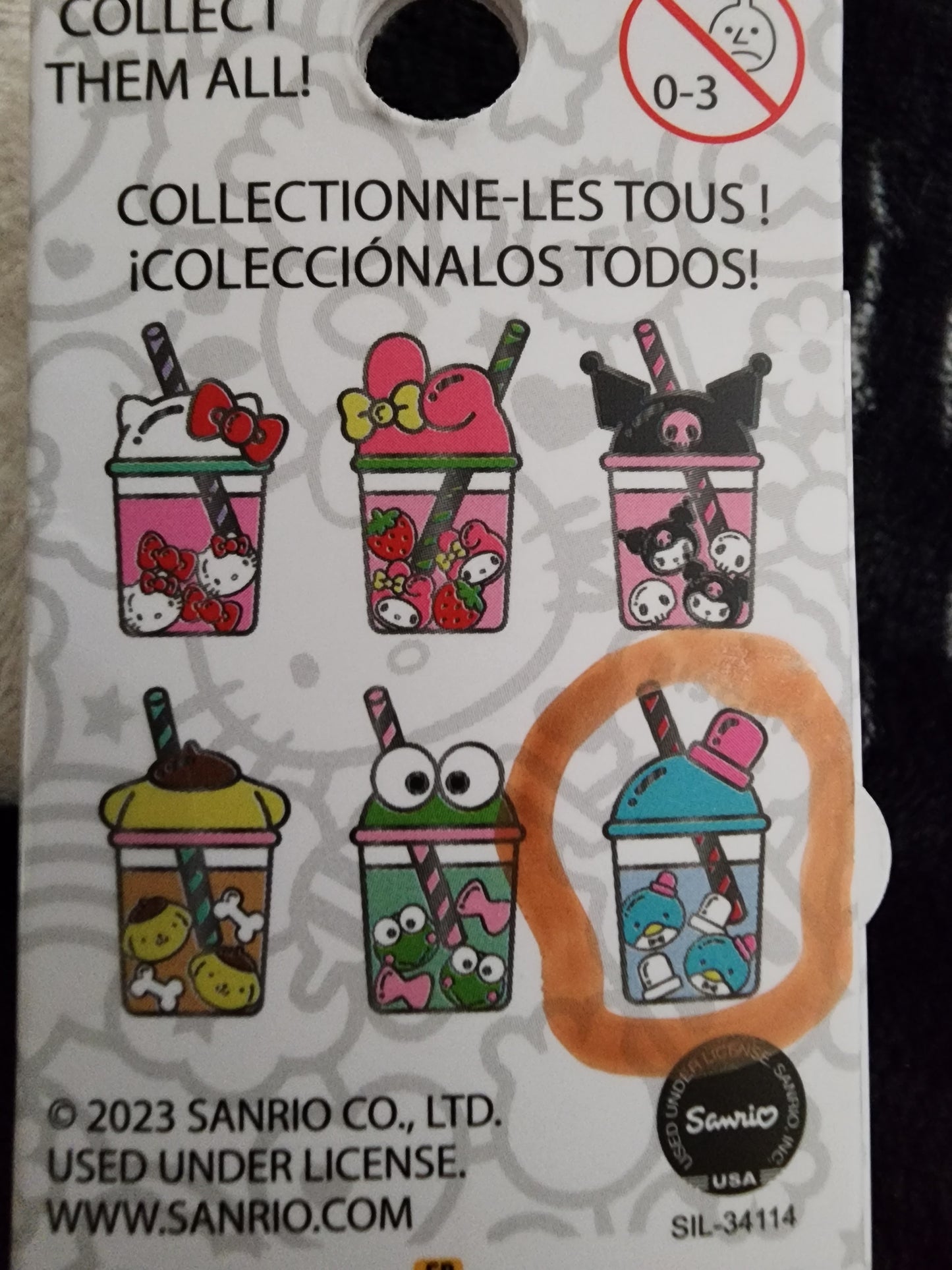 Loungefly Hello Kitty and Friends Boba Mystery Pins