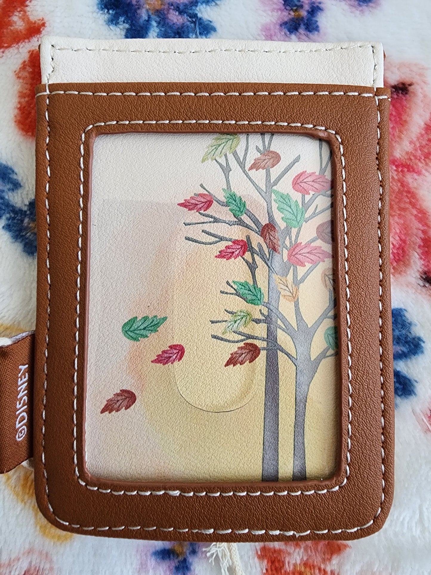 Loungefly Disney Mickey and Minnie Mouse Fall Card Holder