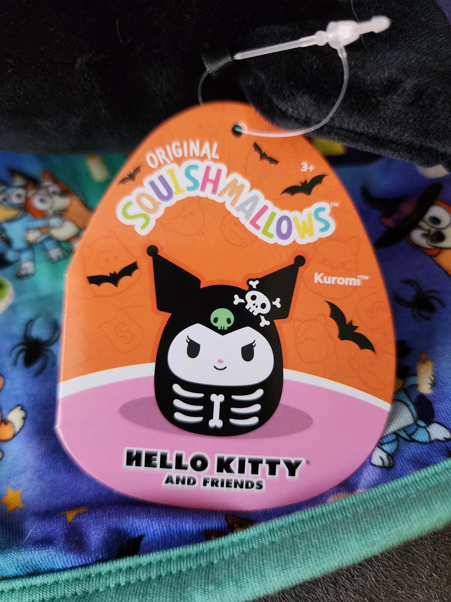 Squishmallow Kuromi as a Skelton 8" Plush