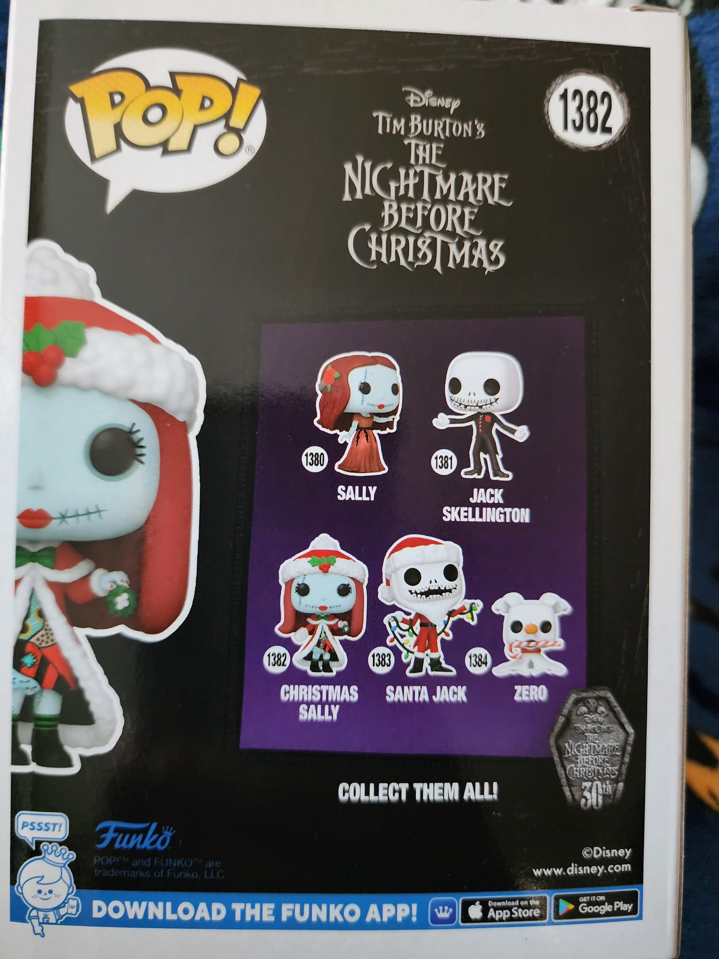 Funko Disney Christmas Sally Pop