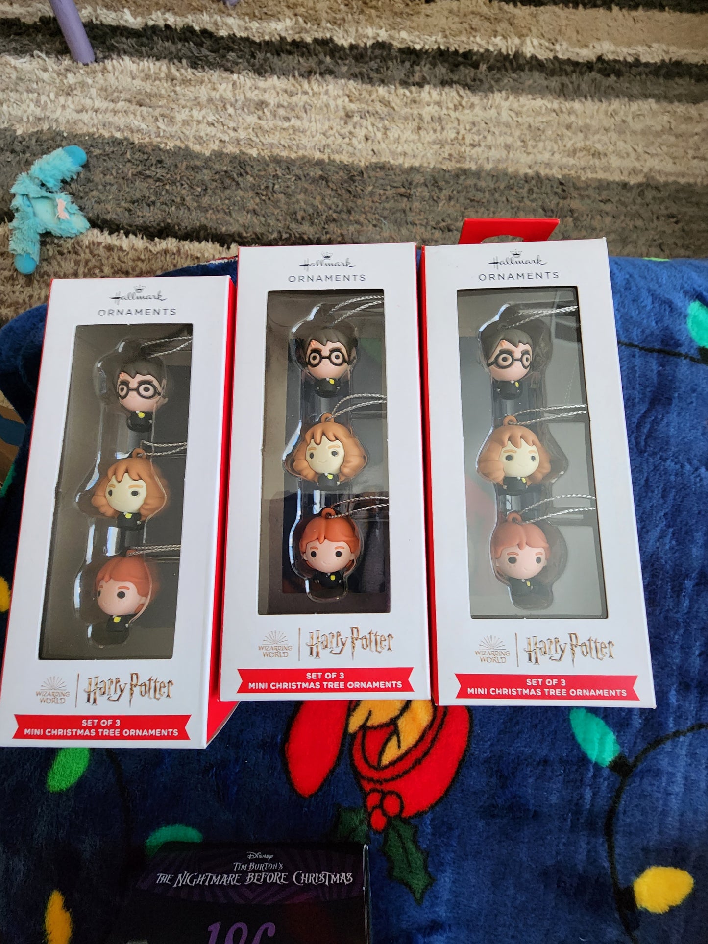 Hallmark Harry Potter Christmas Ornament Set