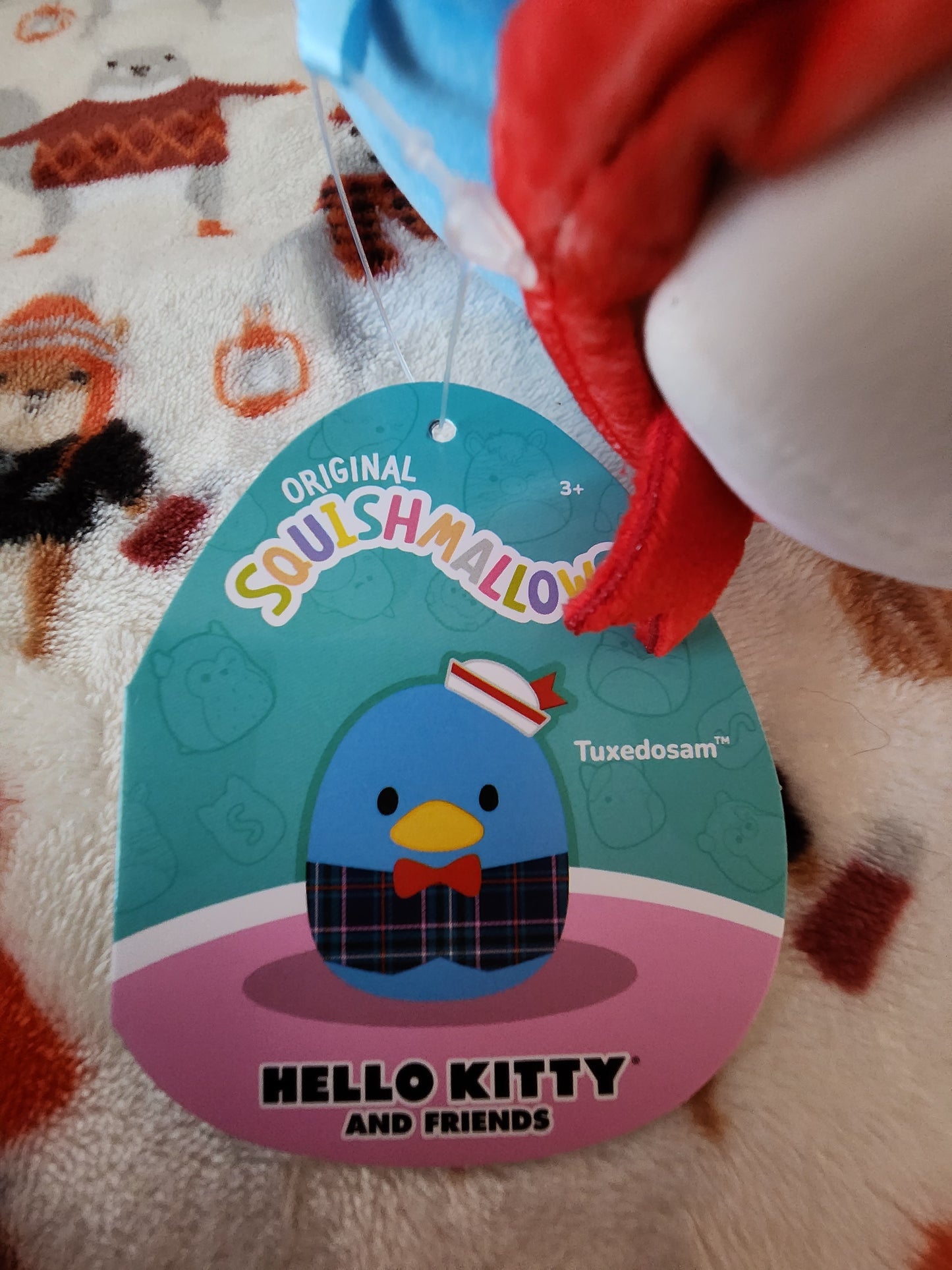 Squishmallows Hello Kitty and Friends Plaid Plush