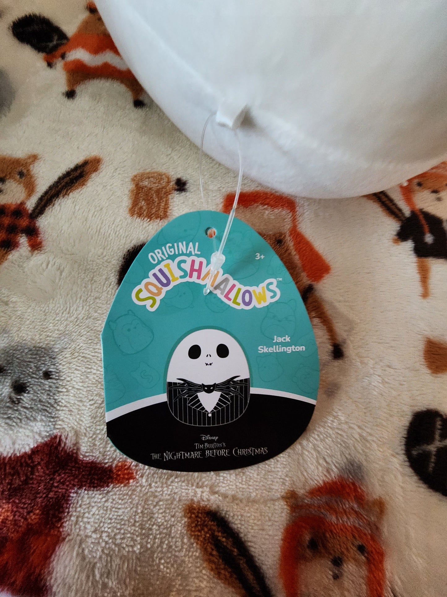 Squishmallows Disney Nightmare Before Christmas Jack Skellington Plush