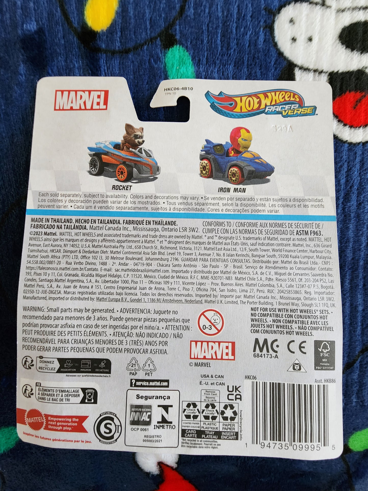 Hot Wheels Marvel Rocket Racer Cars