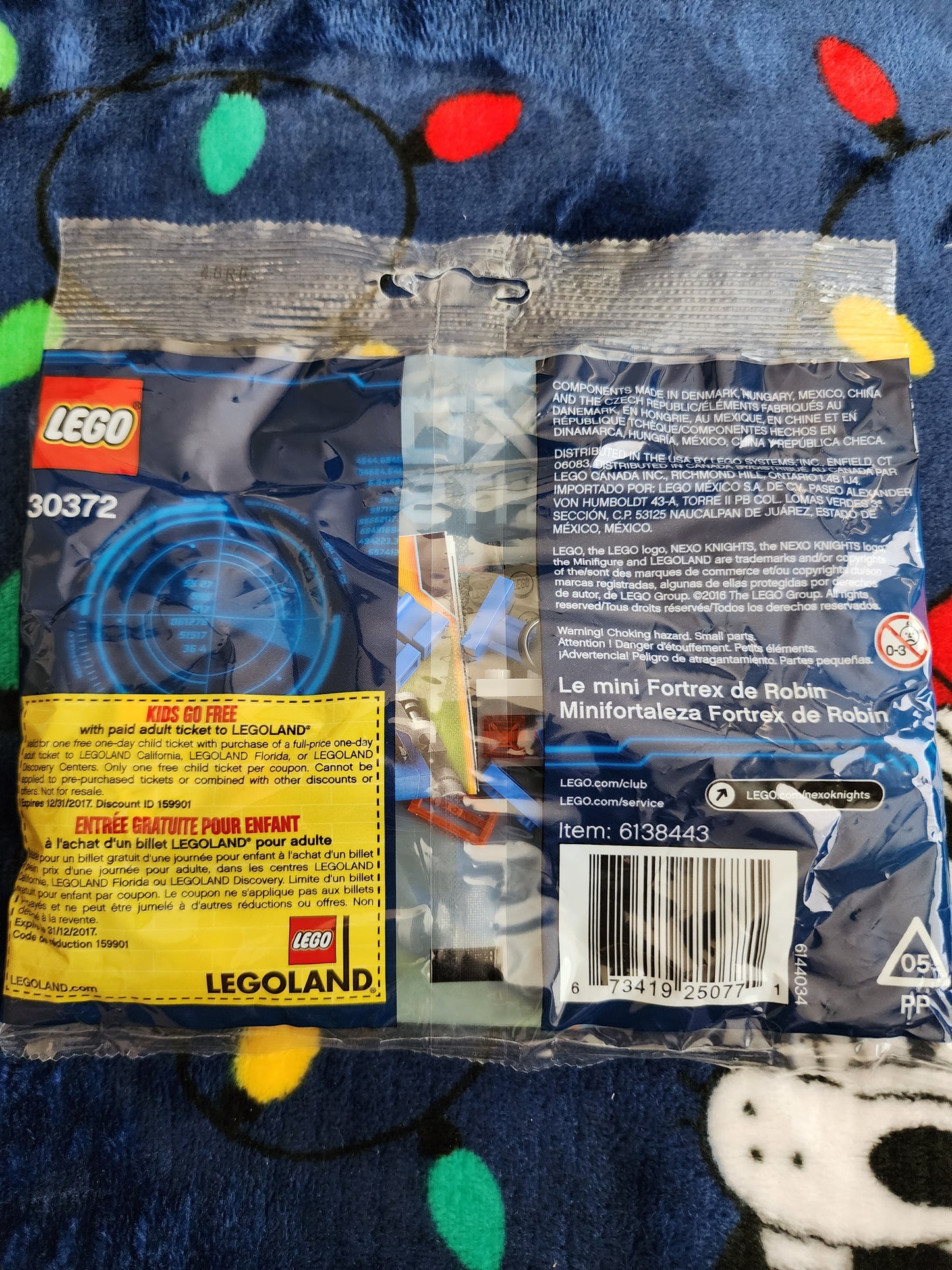 Lego Nexo Knights Robin's Mini Fortrex Set