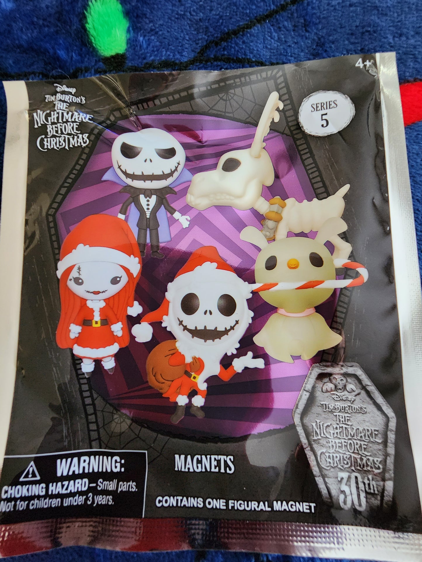 Disney Nightmare Before Christmas Mystery Chaser Christmas Magnets