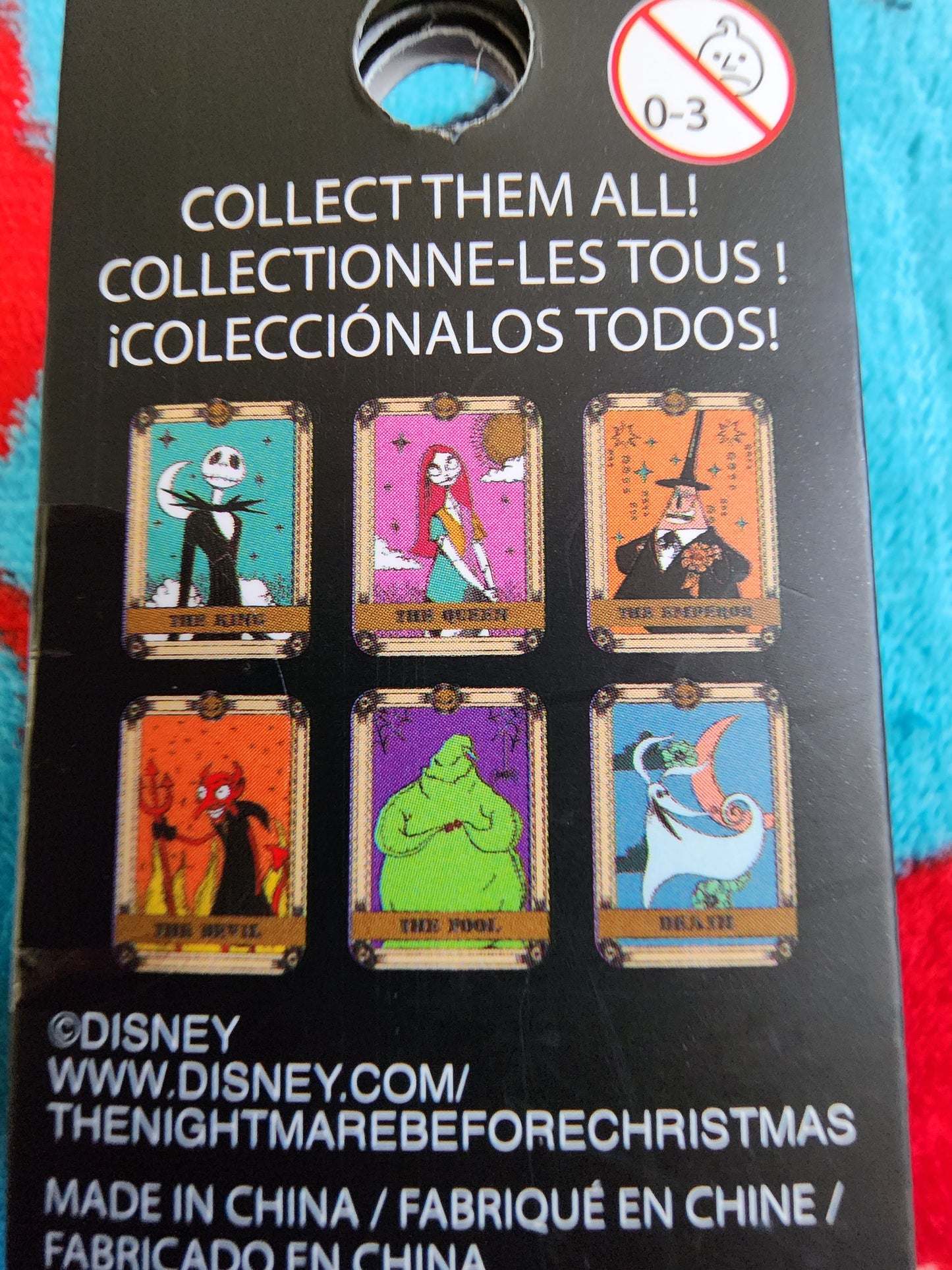 Loungefly Disney Nightmare Before Christmas Tarot Card Mystery Pins