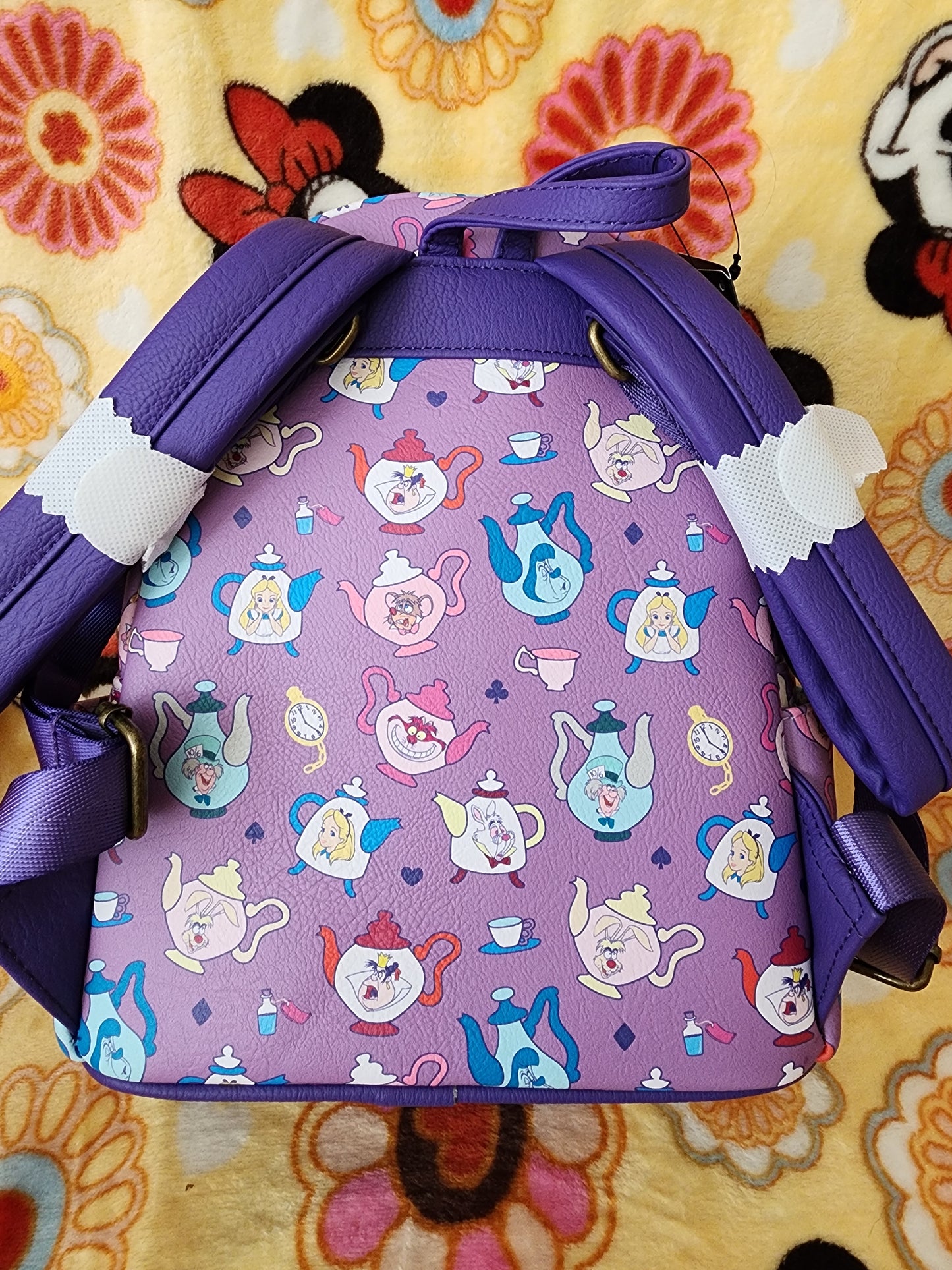 Loungefly Disney Alice in Wonderland and Friends Tea Cup Exclusive Backpack