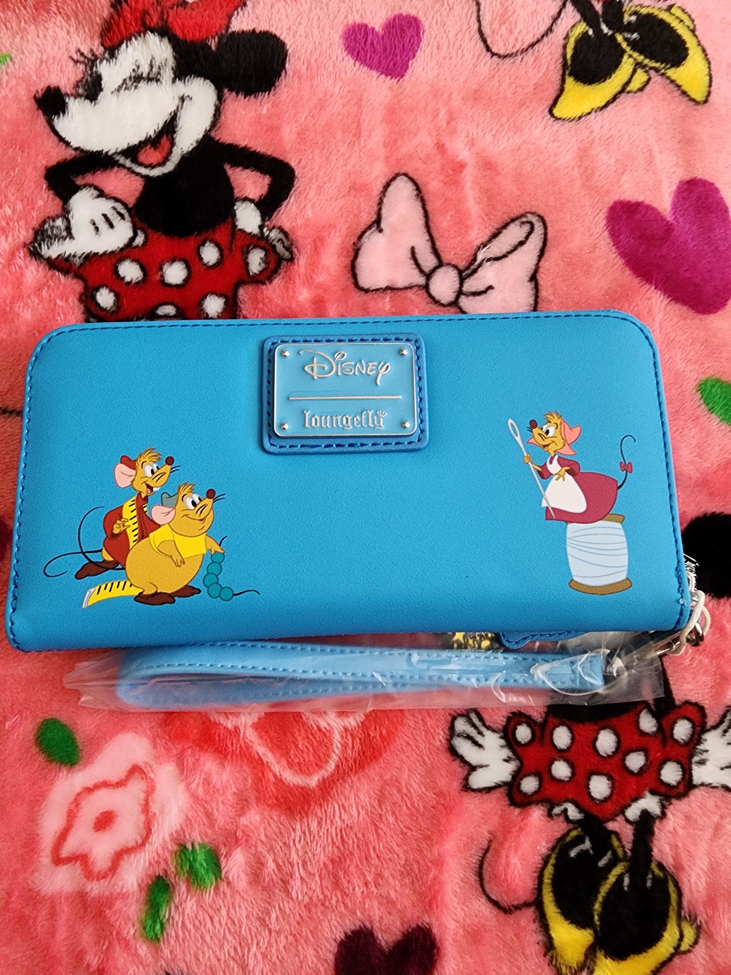 Loungefly Disney Cinderella Fairy Godmother Holographic Wallet