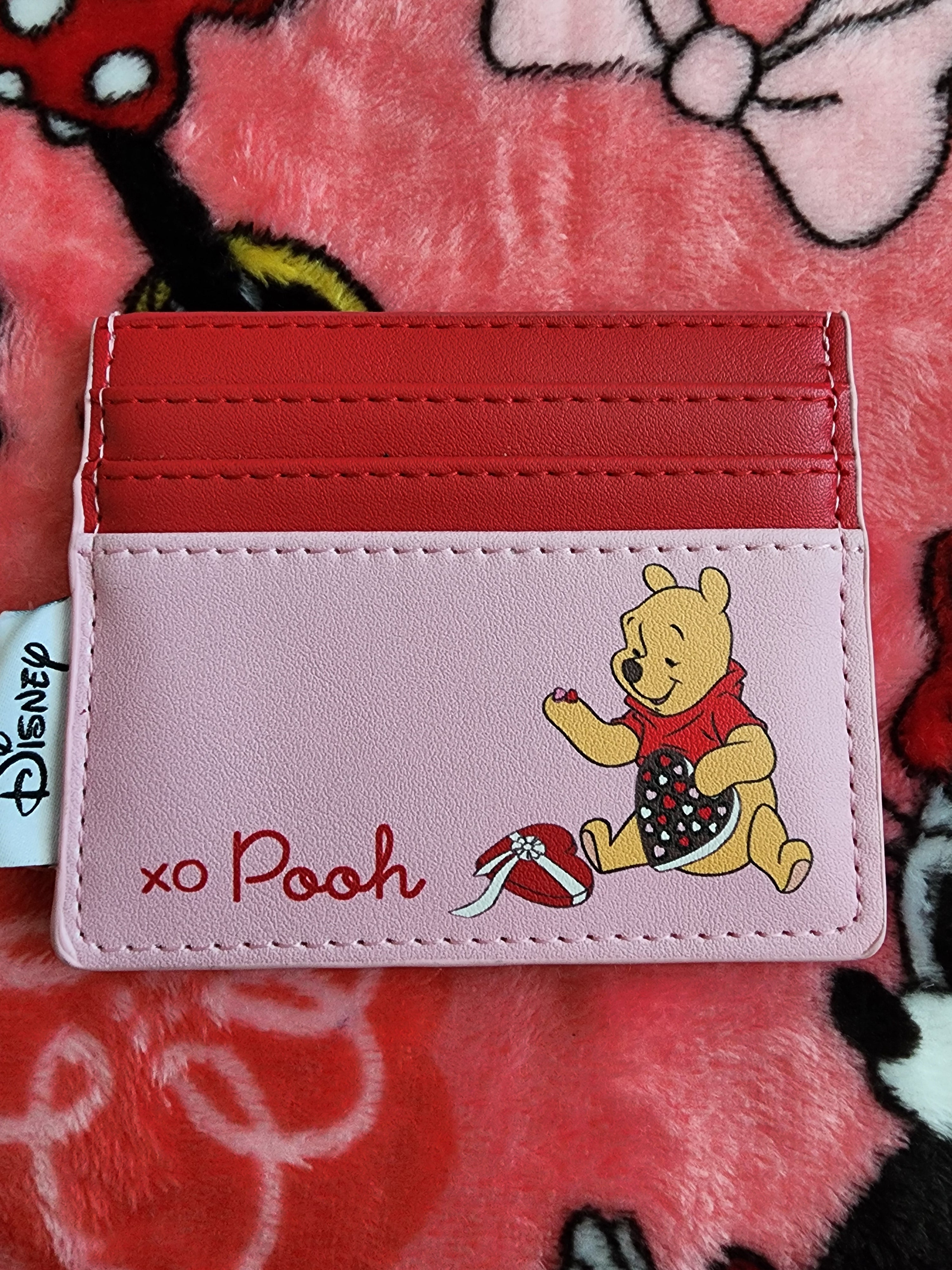 Loungefly store Disney Winnie the Pooh Valentines Backpack and Cardholder Bundle