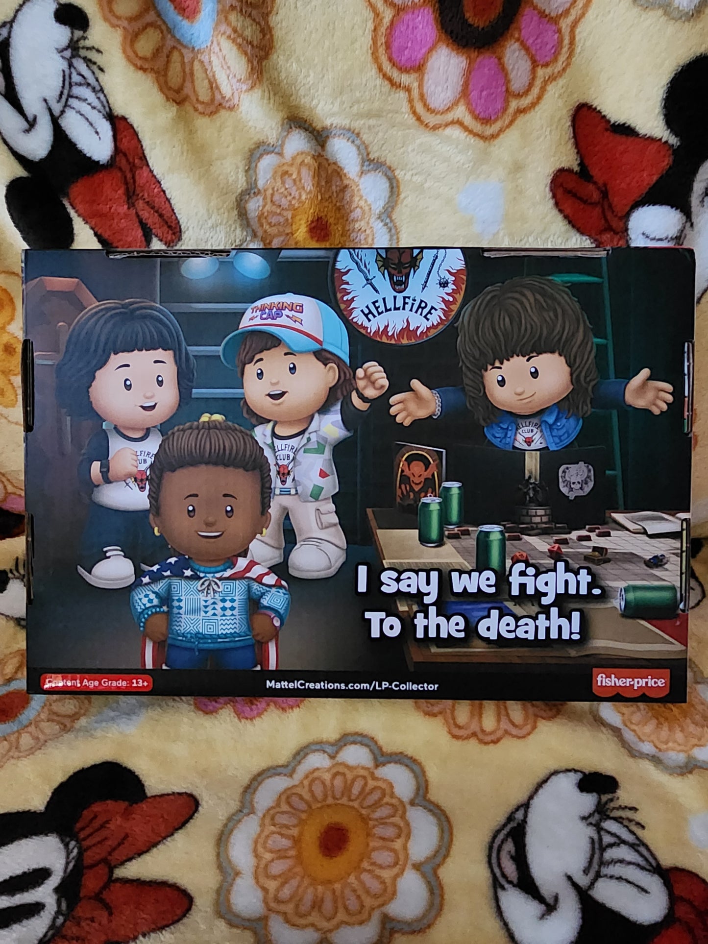 Fisher Price Little People Stranger Things Hellfire Club Figures