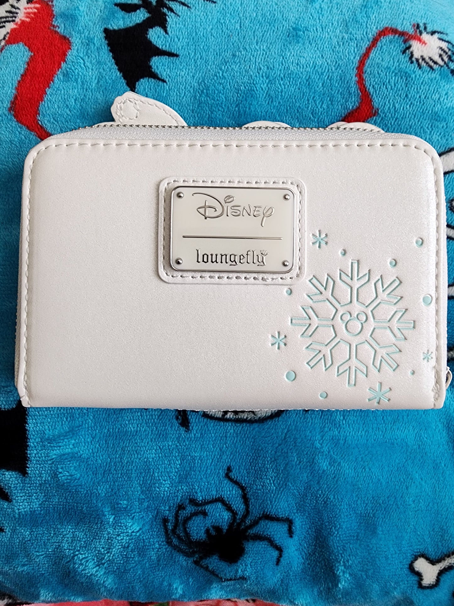 Loungefly Disney Mickey and Minnie Mouse Snowmen Wallet