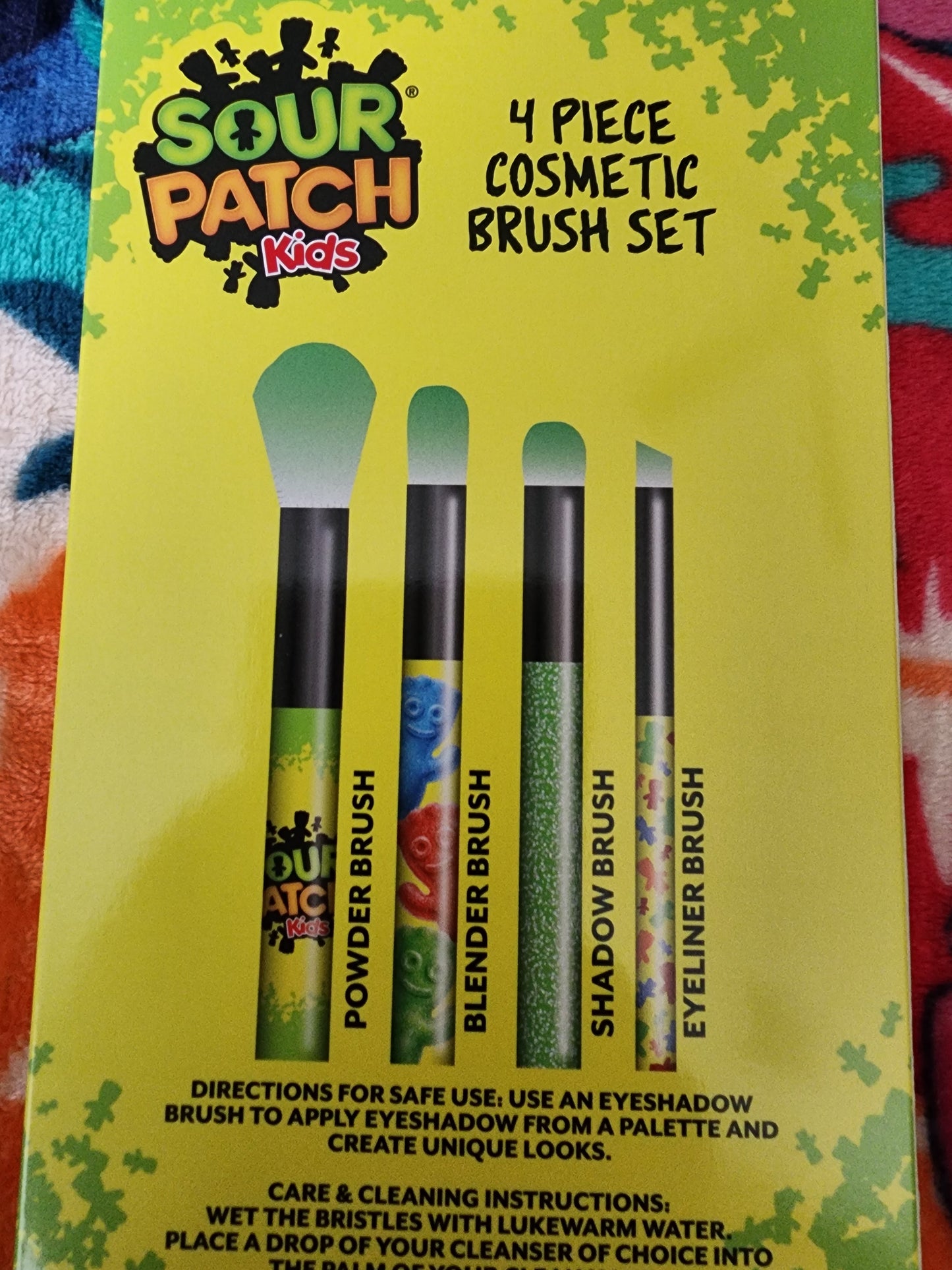 Sour Patch Kids Make-up Brush Set