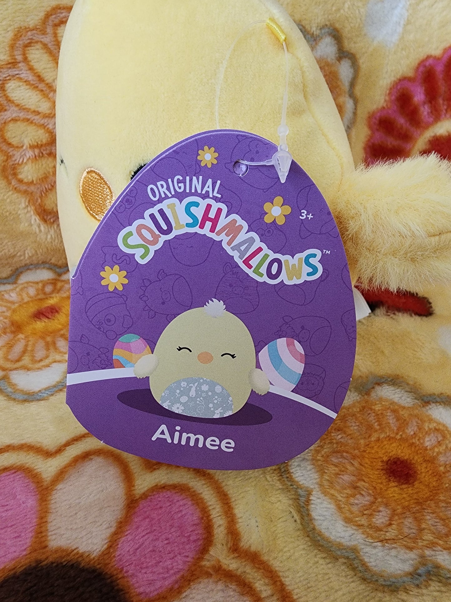 Squishmallows 4.5" Aimee Easter Chick Plush