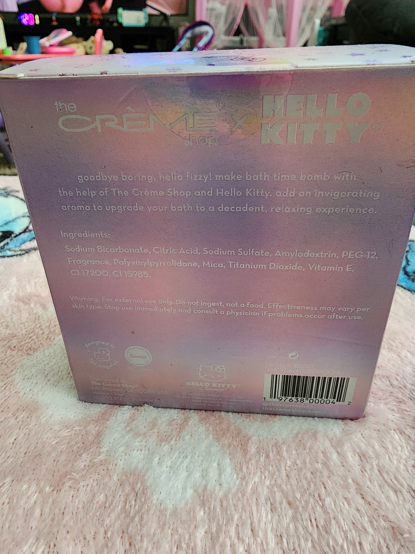 Hello Kitty Limited Edition Bath Bomb