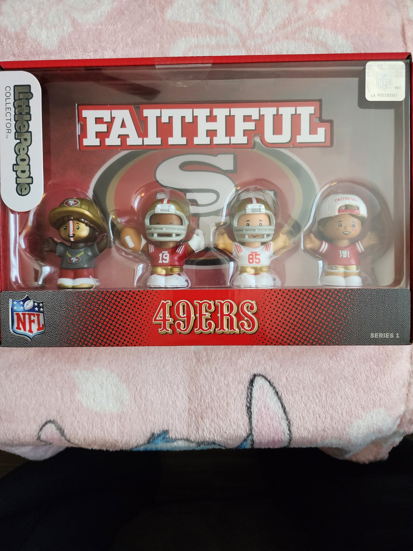 Fisher Price Little People San Francisco 49ers Figures