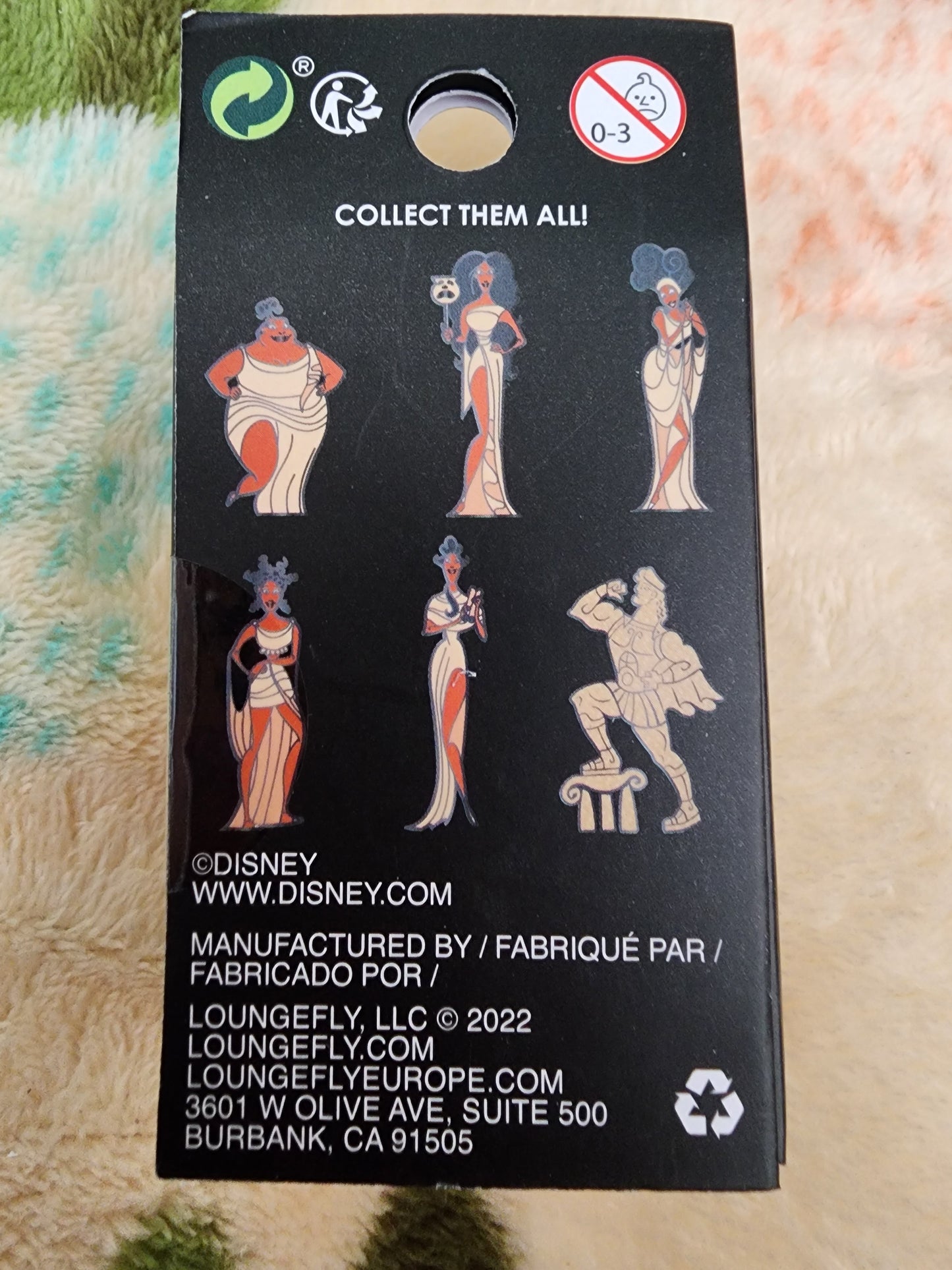 Loungefly Disney Muses from Hercules Mystery Pins