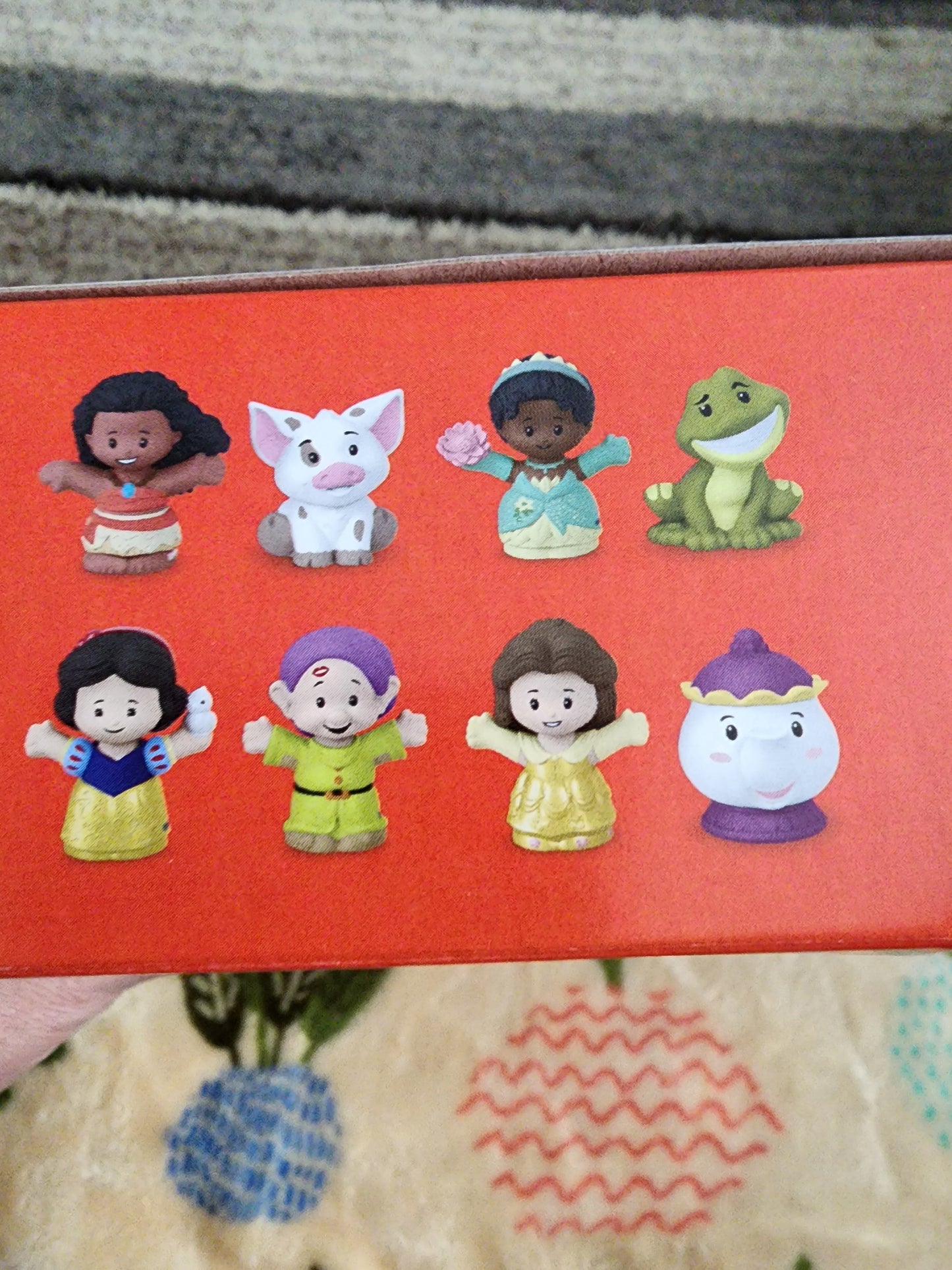 Fisher Price Little People Disney Princess and their Sidekicks 8 Figures Set
