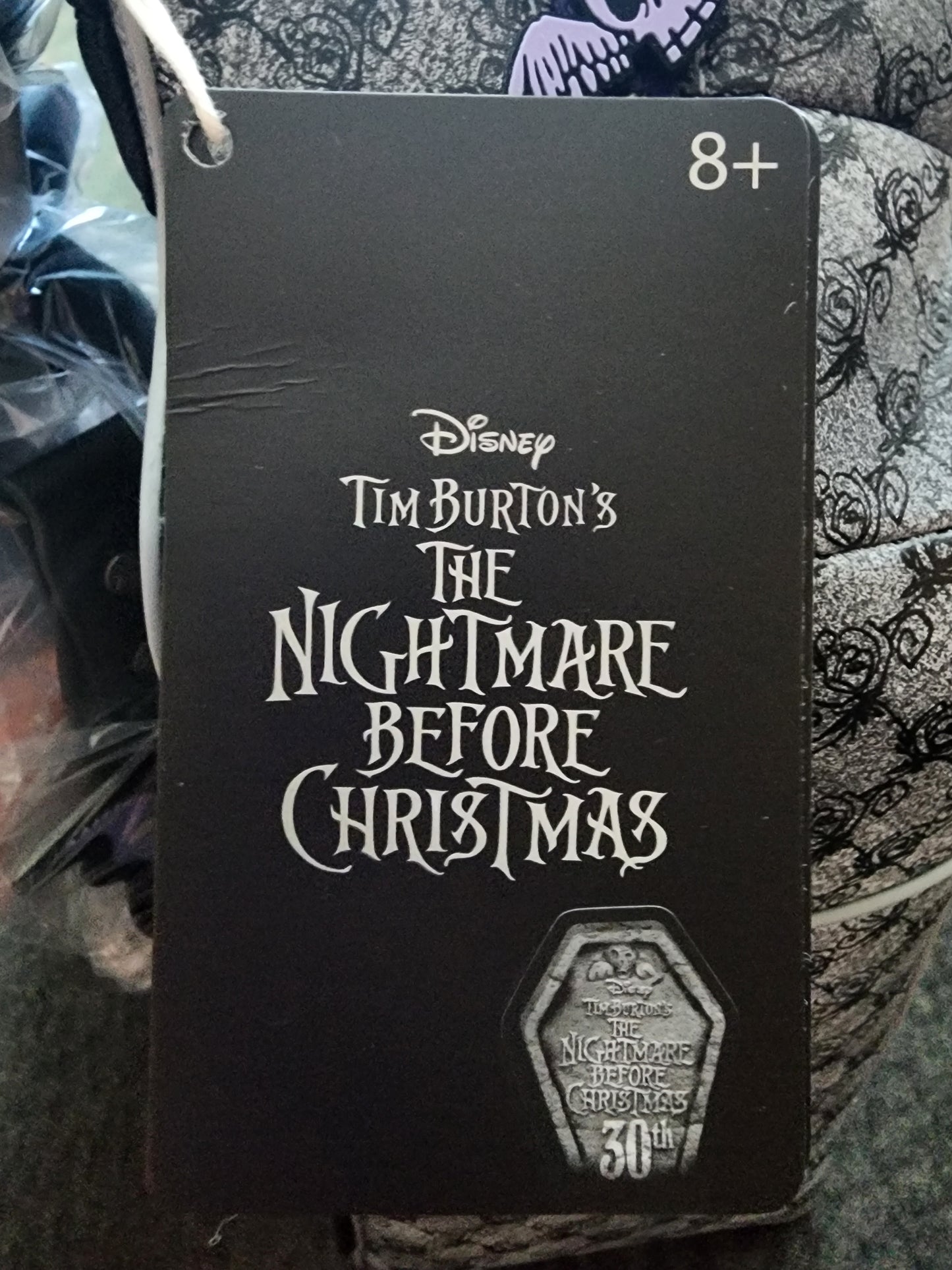 Loungefly Disney Nightmare Before Christmas 30th Anniversary Jack and Sally Backpack