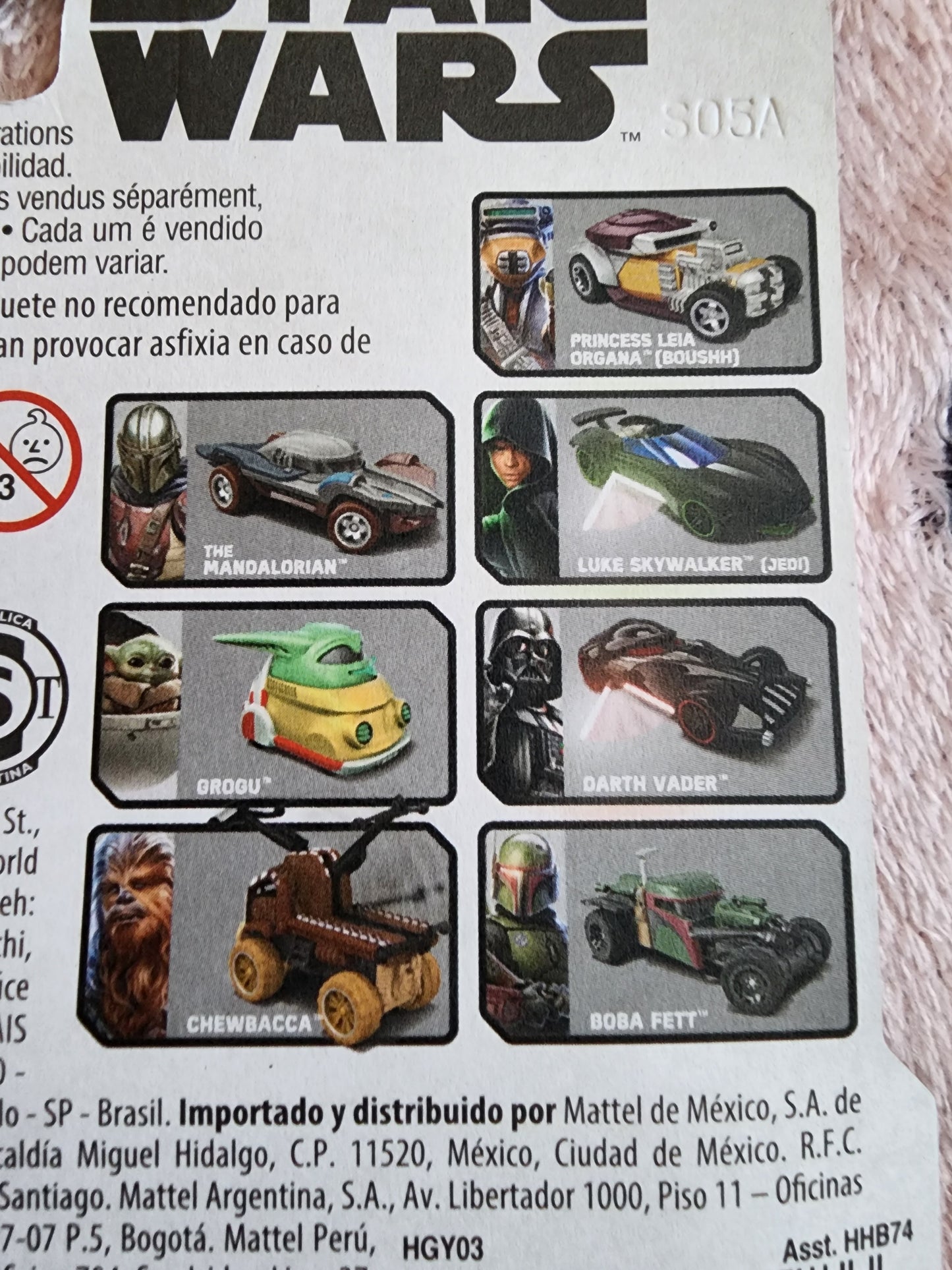 Hot Wheels Star Wars Character Cars Chewbacca