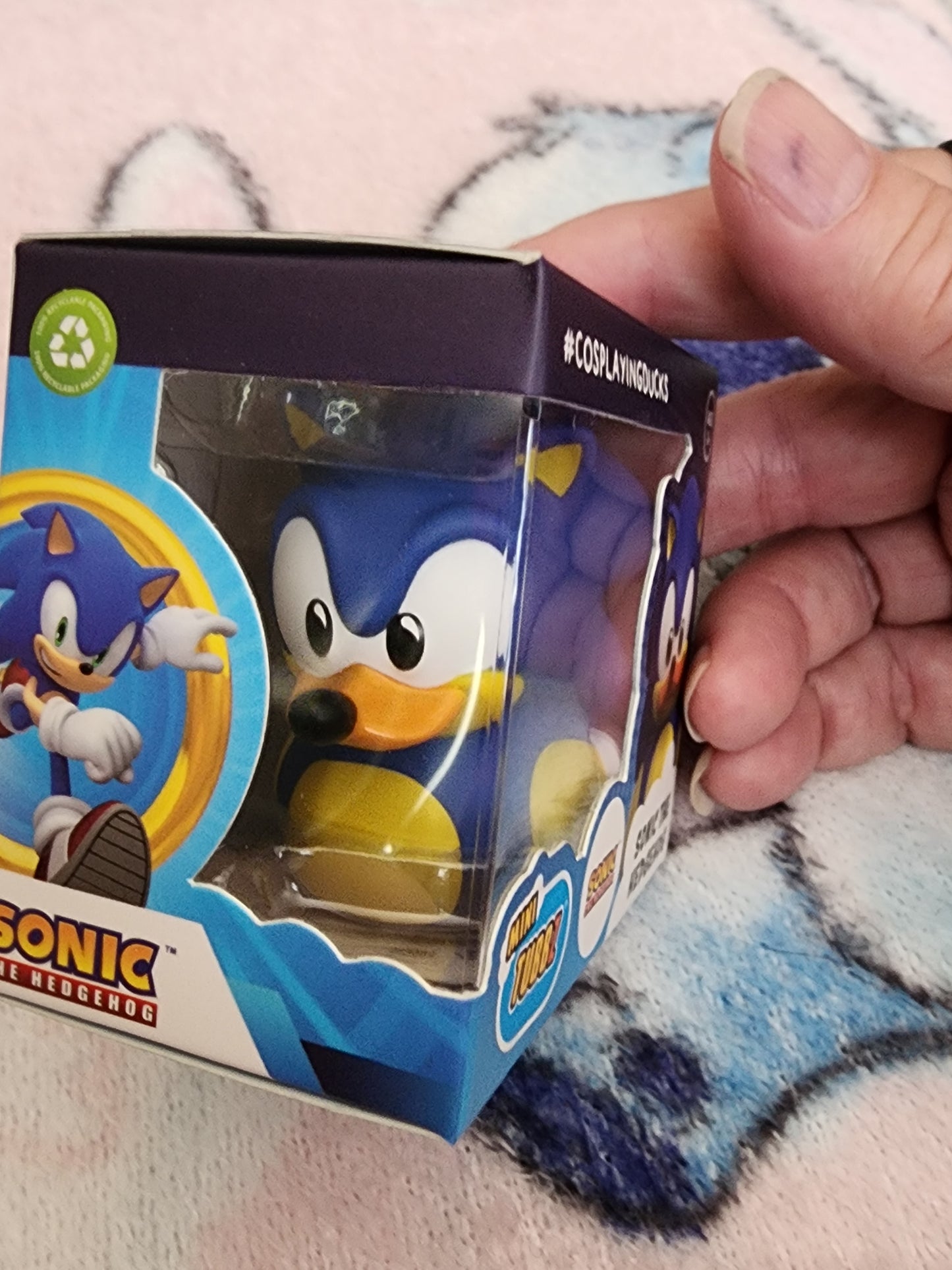 Sonic the Hedgehog Rubber Duckie
