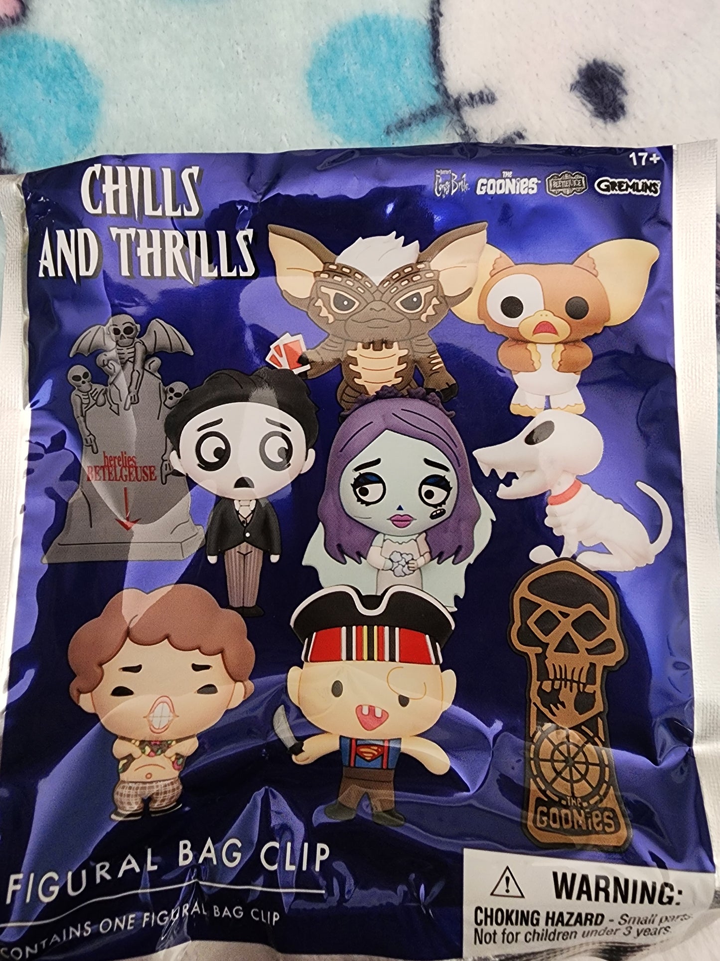Warner Brothers Chills and Thrills Exclusive Mystery Bag Clips