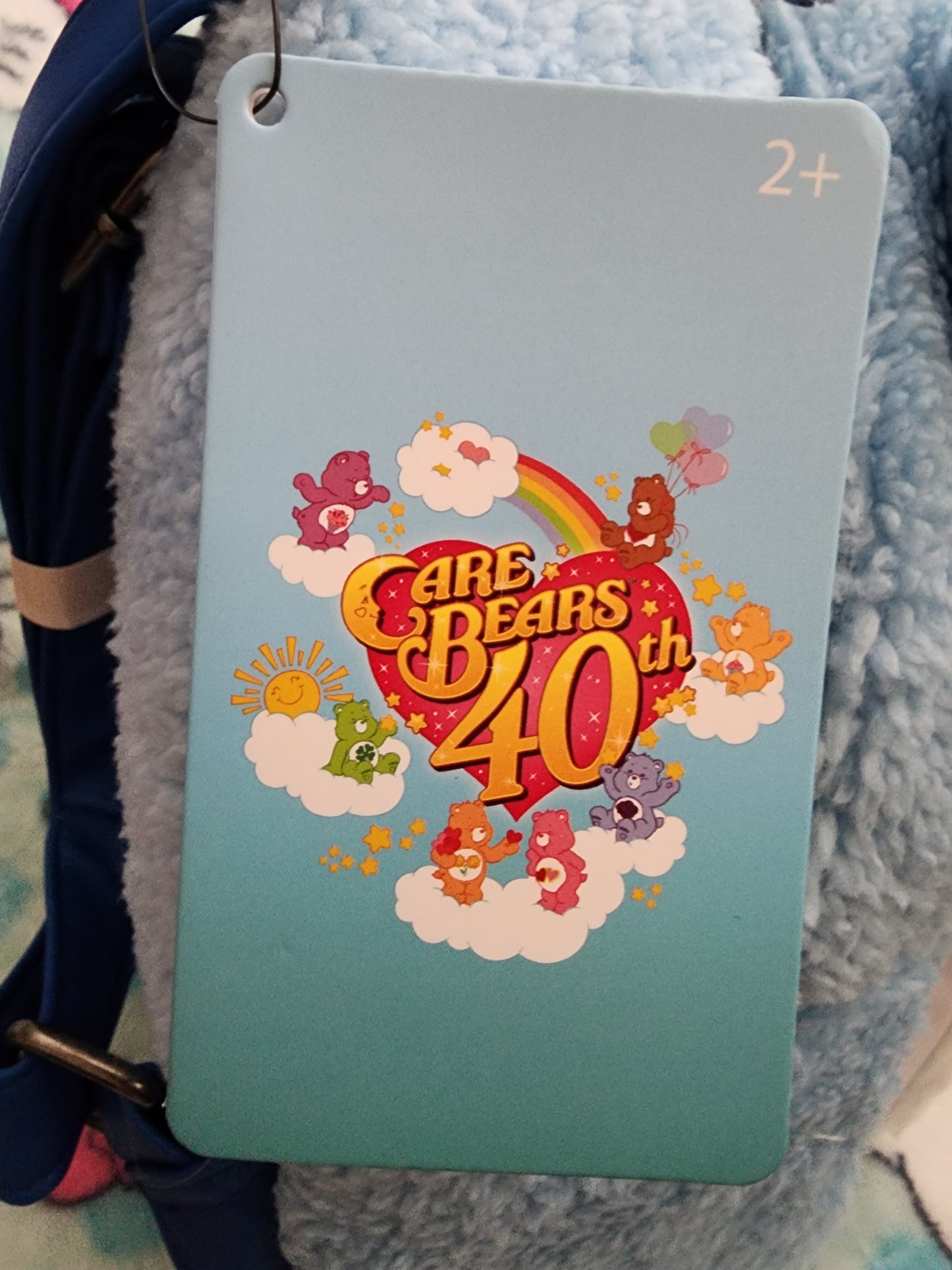 Loungefly Care Bears, Grumpy Bear 40th Anniversary Backpack