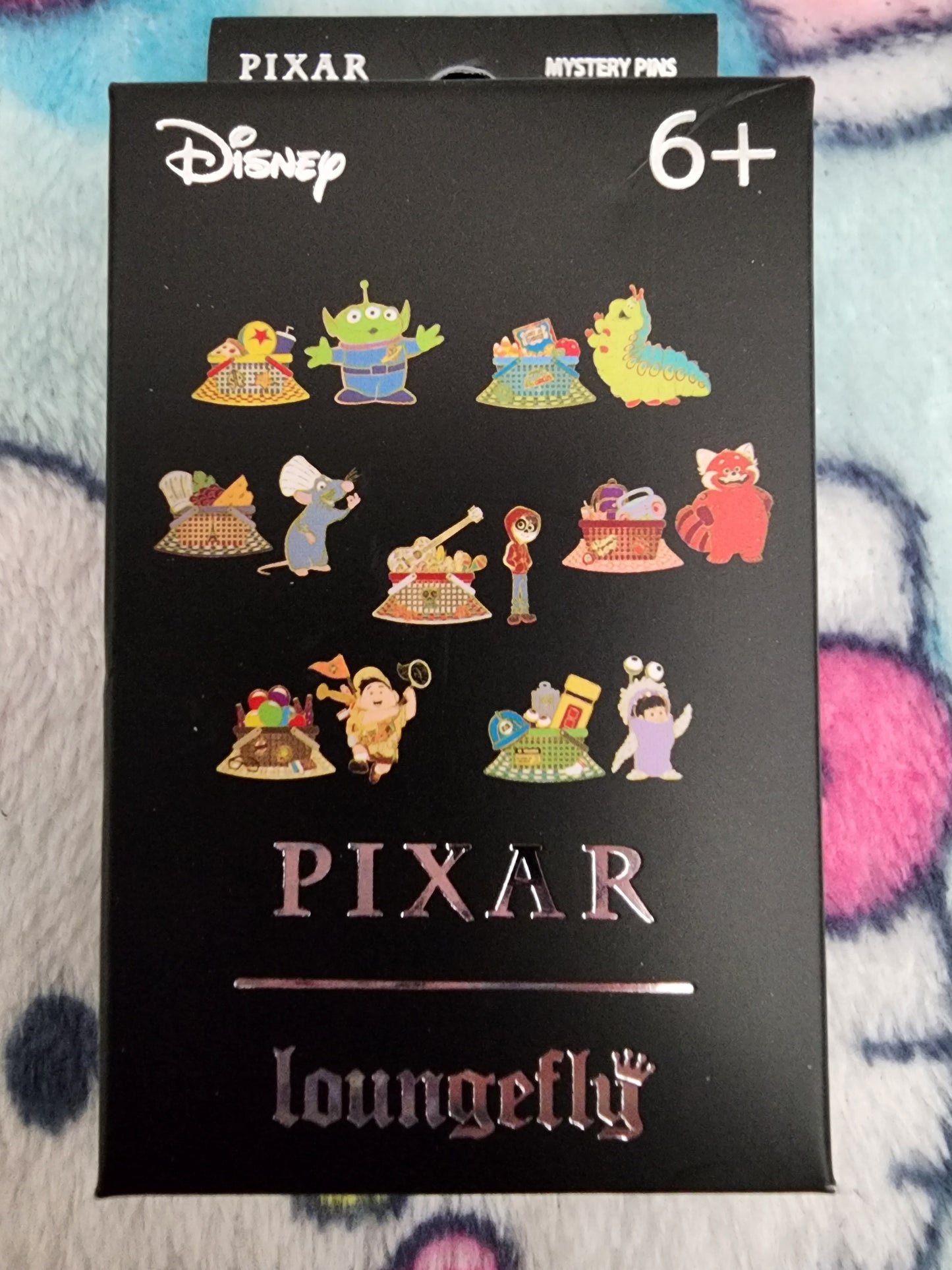 Loungefly Disney Pixar Movie Characters with Picnic Basket Mystery Pins