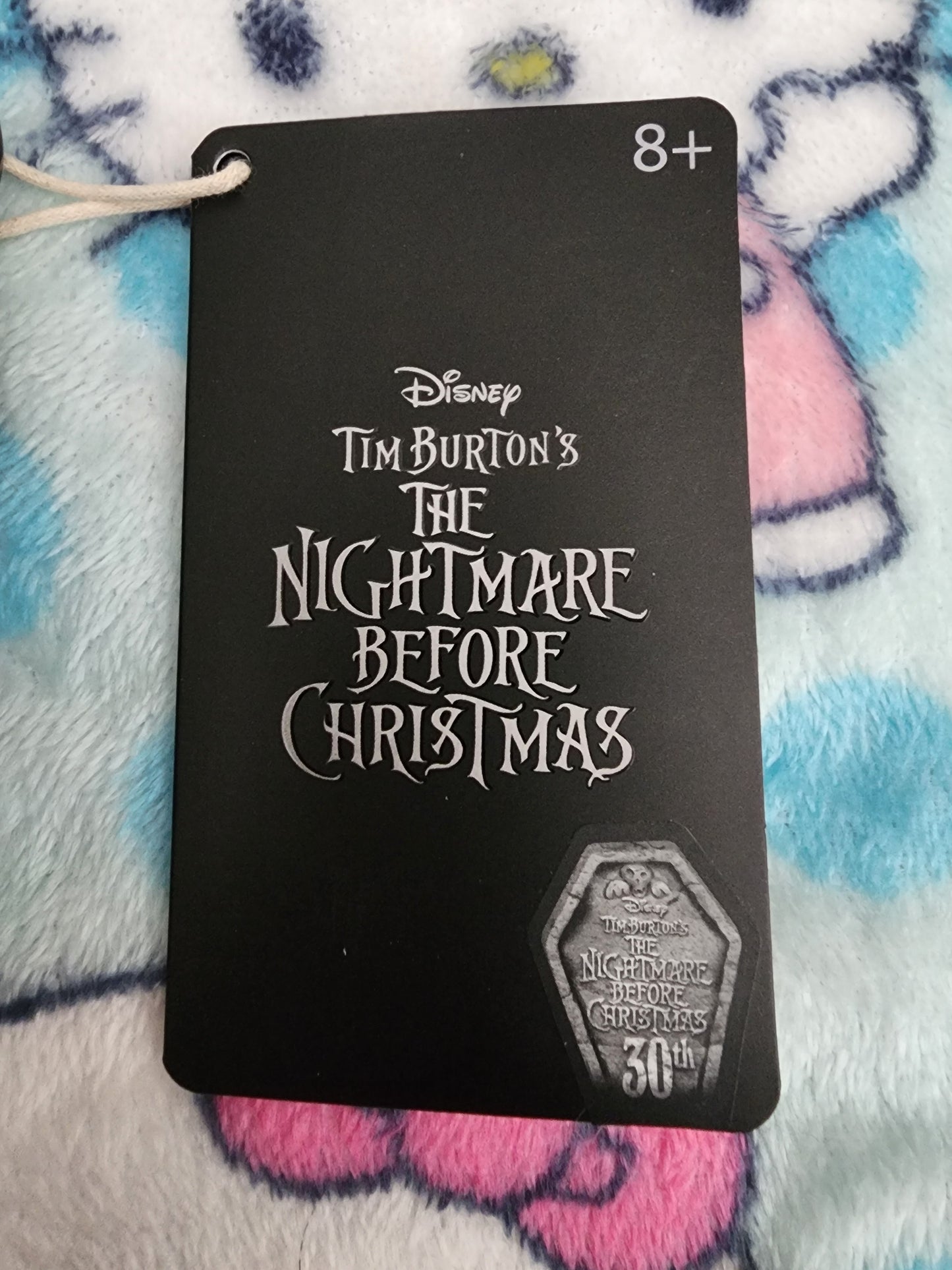 Loungefly Disney Nightmare Before Christmas Jack & Sally 30th Anniversary Halloween Coin Purse