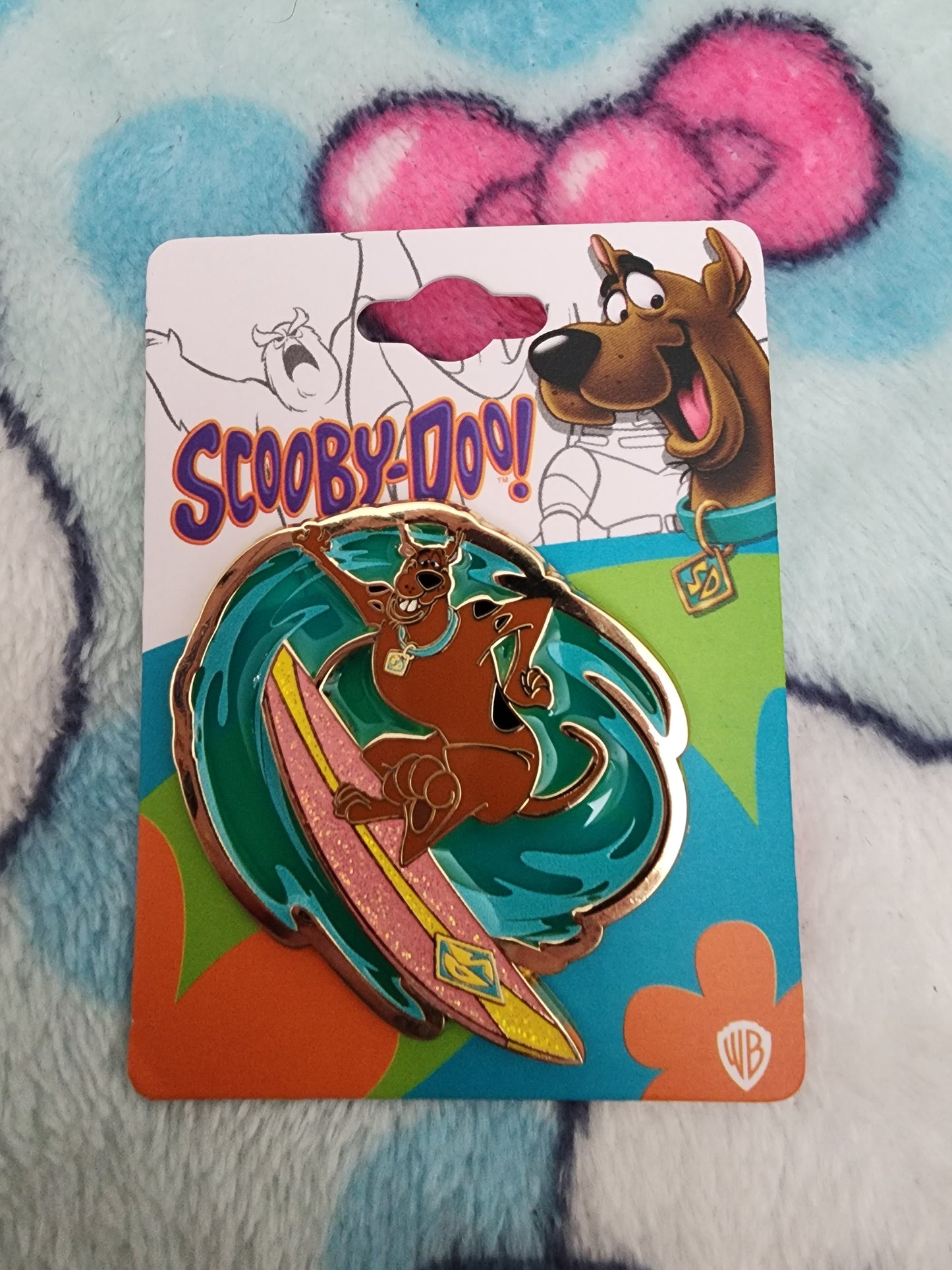 Scooby-Doo Wave Surfing Pin
