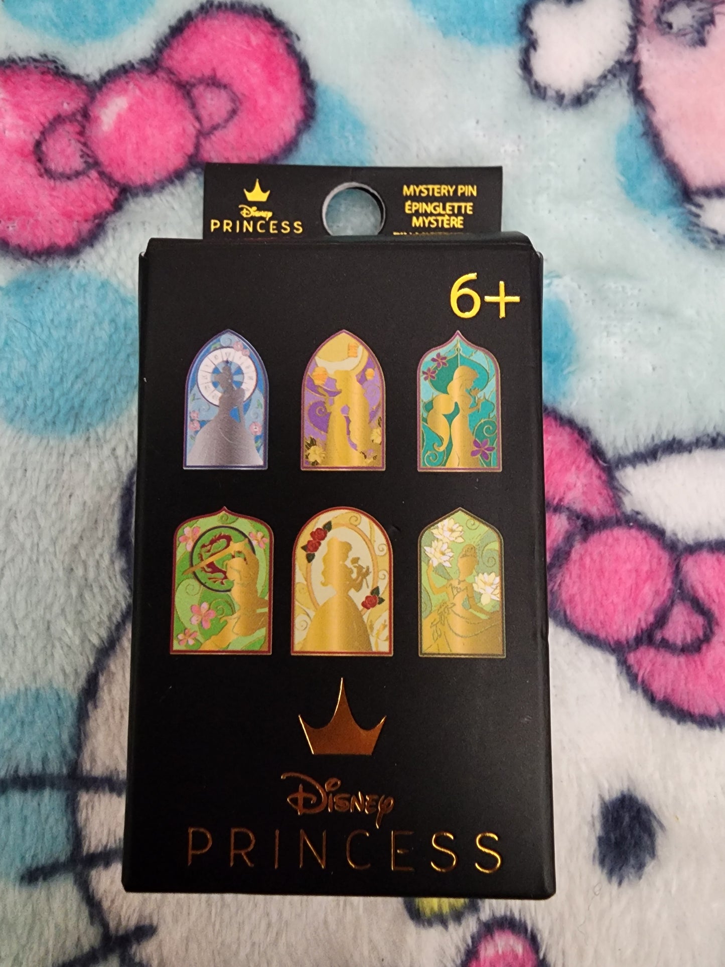 Loungefly Disney Princess Silhouette Window Mystery Pins